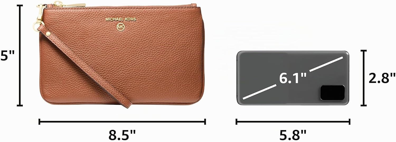 CARTERA DE PULSERA MICHAEL KORS JET SET CHARM MEDIANA CON CREMALLERA SUPERIOR - 3