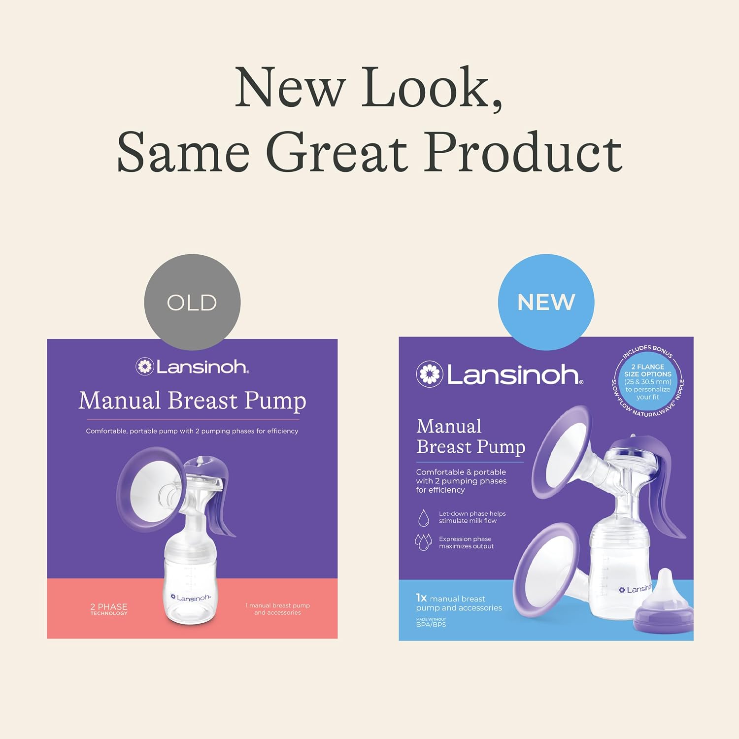EXTRACTOR DE LECHE MANUAL LANSINOH - 2