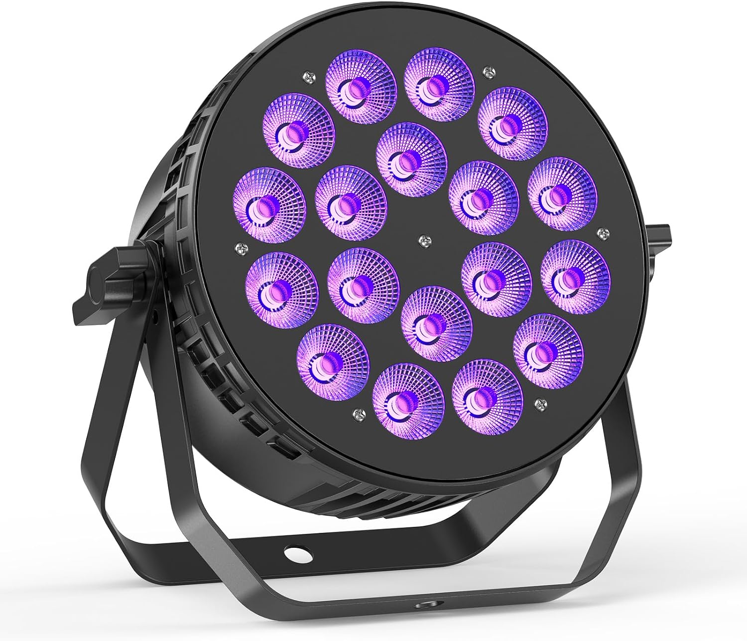 LUZ PAR LED 180W RGBW 4 EN 1 NITEHOP CON DMX512 PARA ESCENARIO - 1