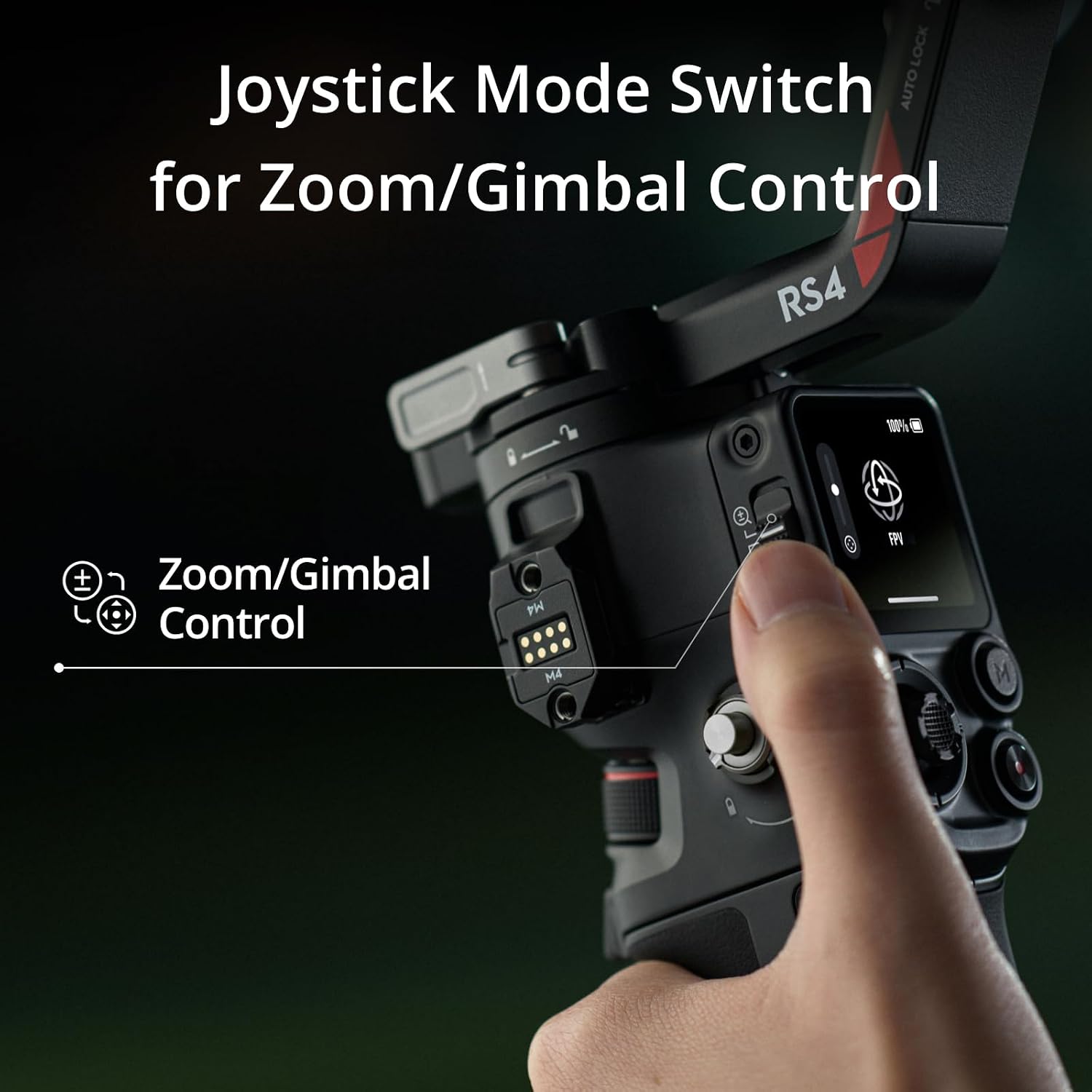ESTABILIZADOR DJI RS 4 GIMBAL PARA CÁMARAS CANON SONY NIKON FUJIFILM - 4