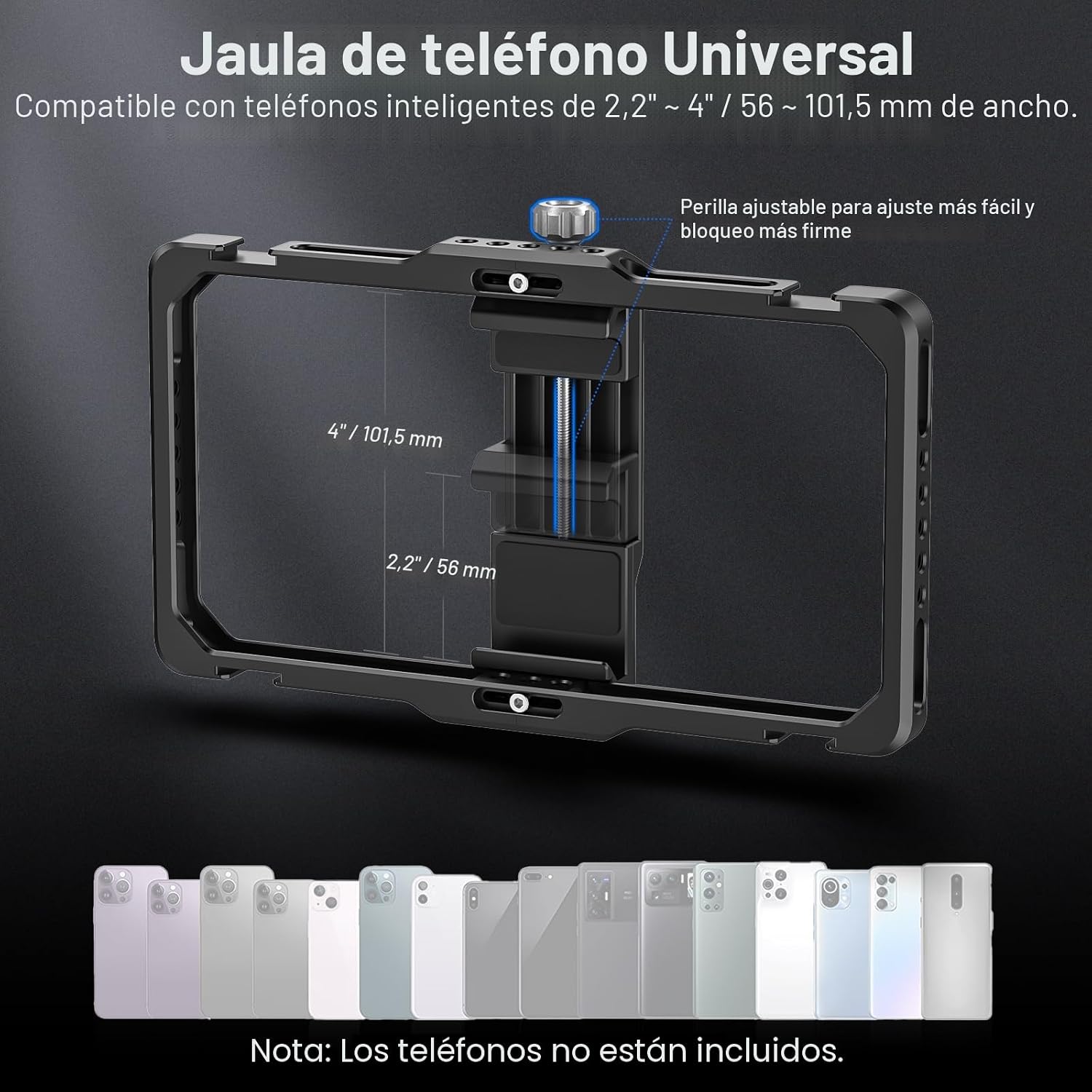 ESTABILIZADOR DE VIDEO NEEWER PHONE RIG VLOGGING KIT PA009 - 4