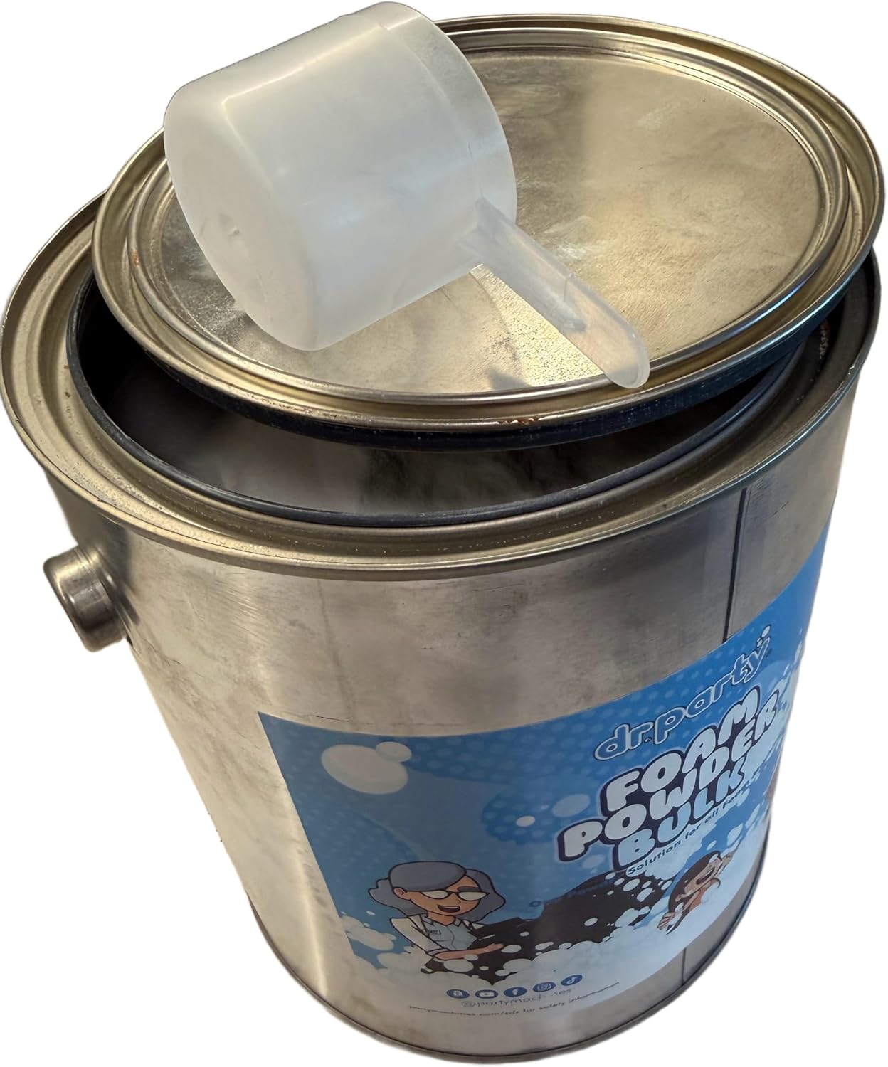 SOLUCIÓN DE ESPUMA PARTYMACHINES PARA MÁQUINA DE ESPUMA, RENDIMIENTO 420 GALONES - 4