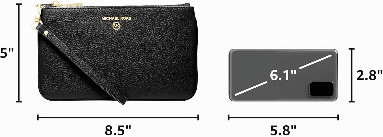 BOLSO MICHAEL KORS JET SET CHARM MEDIANO CON CREMALLERA SUPERIOR Y CORREA PARA MUÑECA - 3