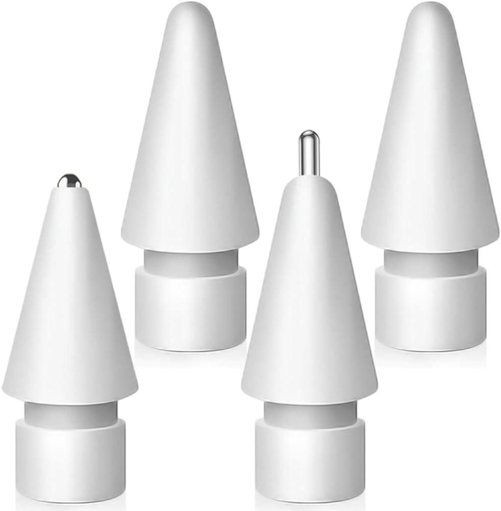 PUNTAS DE REPUESTO PARA APPLE PENCIL SIXFU JUEGO DE 4 PIEZAS METAL - 1
