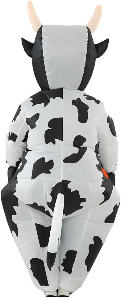 DISFRAZ INFLABLE VACA RHYTHMARTS PARA ADULTO - 5