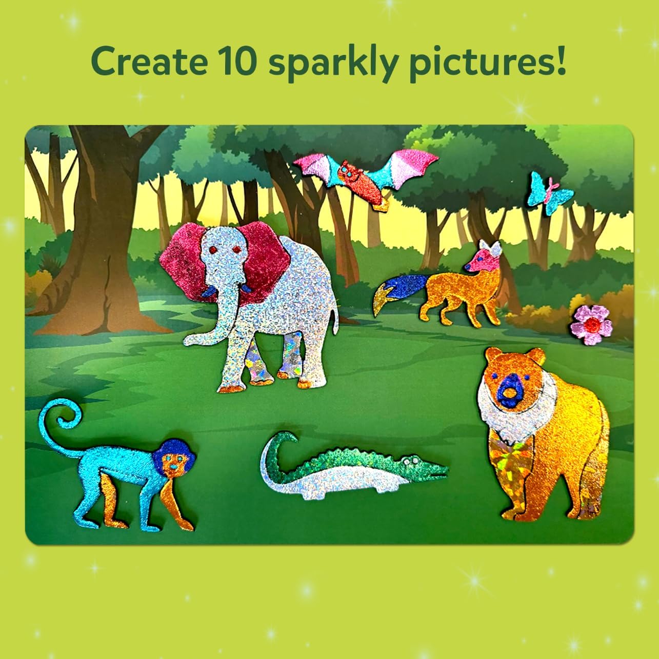 KIT DE ARTE FOIL FUN ANIMALS MEGA PACK SKILLMATICS - 4