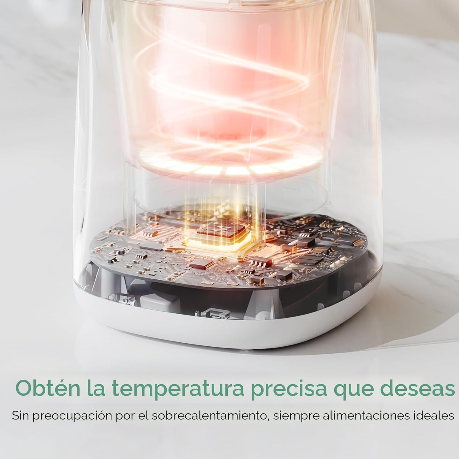 CALENTADOR DE BIBERONES MOMCOZY CON CALENTAMIENTO RÁPIDO Y FUNCIÓN DE DESCONGELACIÓN - 3