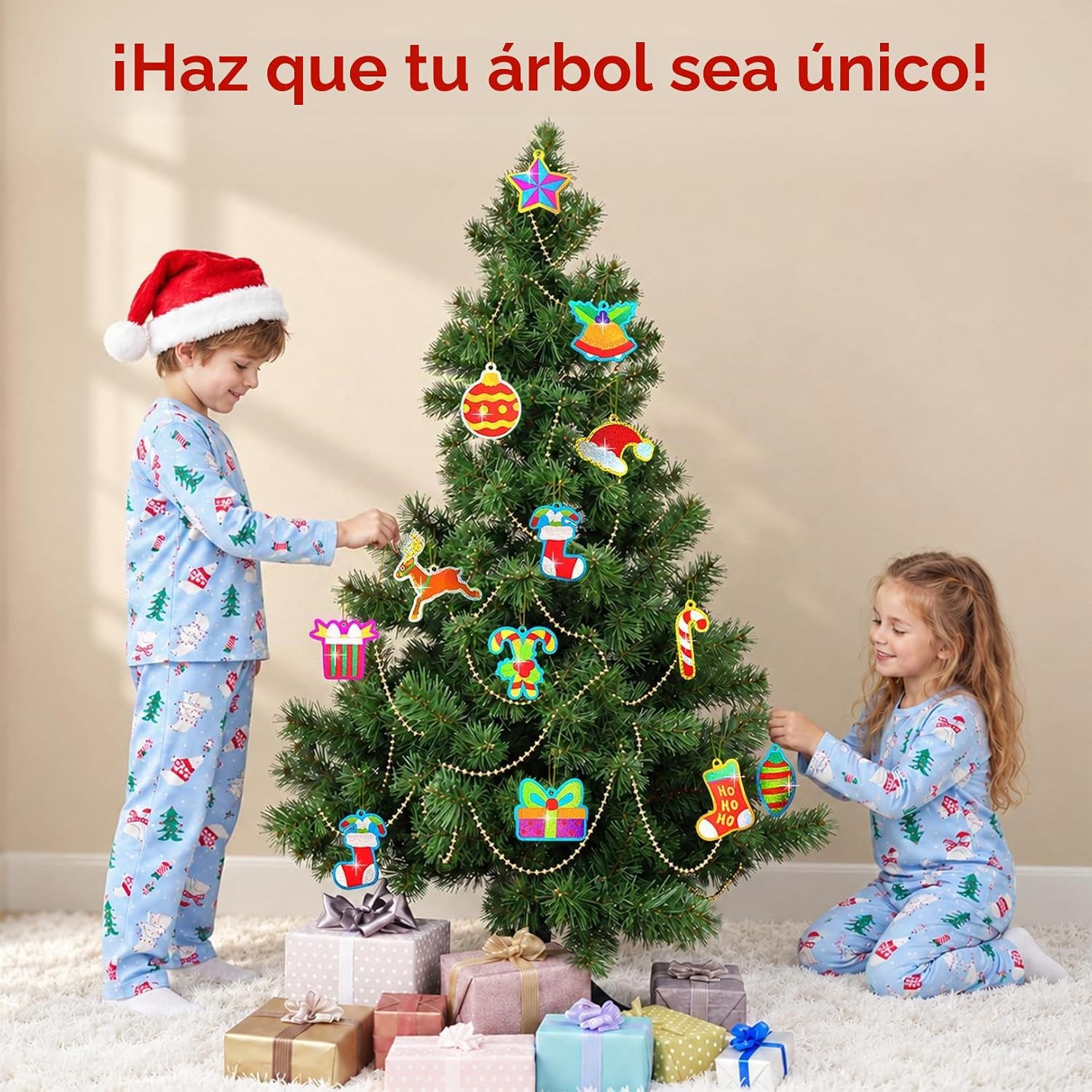KIT DE ARTE SKILLMATICS FOIL FUN CHRISTMAS ORNAMENTS - 5