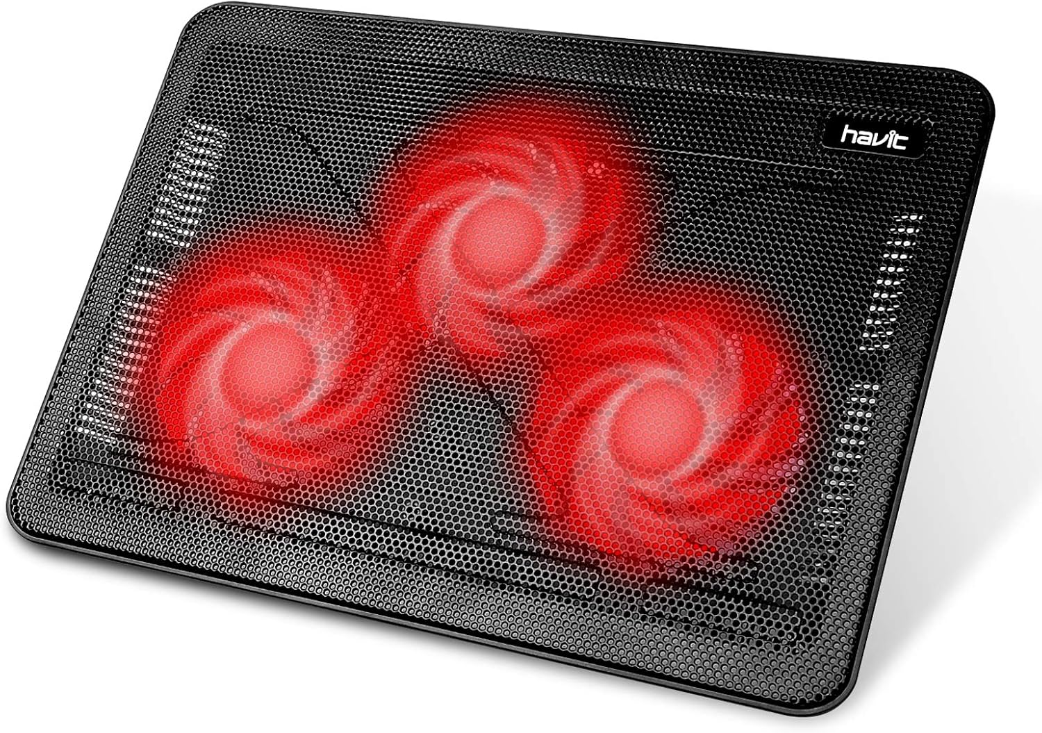 PAD REFRIGERANTE PARA LAPTOP HAVIT HV-F2056 15.6-17 PULGADAS NEGRO - 1