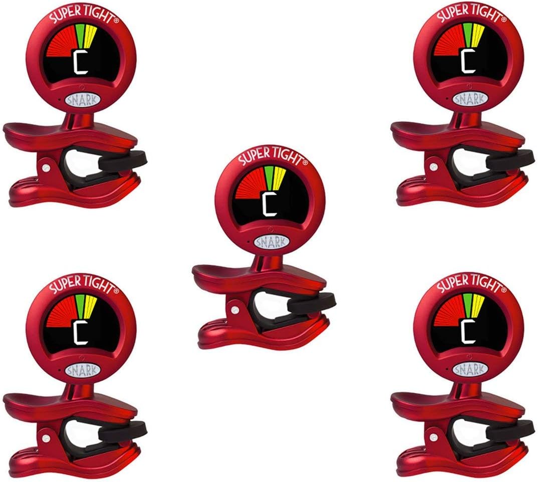 AFINADOR SNARK ST-2 SUPER TIGHT CROMÁTICO CON METRÓNOMO, PACK DE 5 UNIDADES - 1