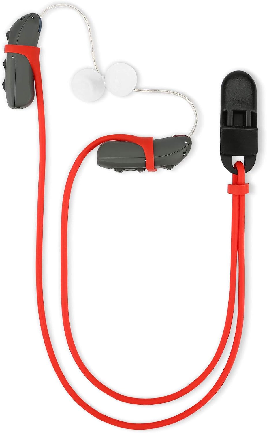 LLAVERO VIVTONE ANTI-PÉRDIDA PARA AUDÍFONOS BTE, ROJO - 1
