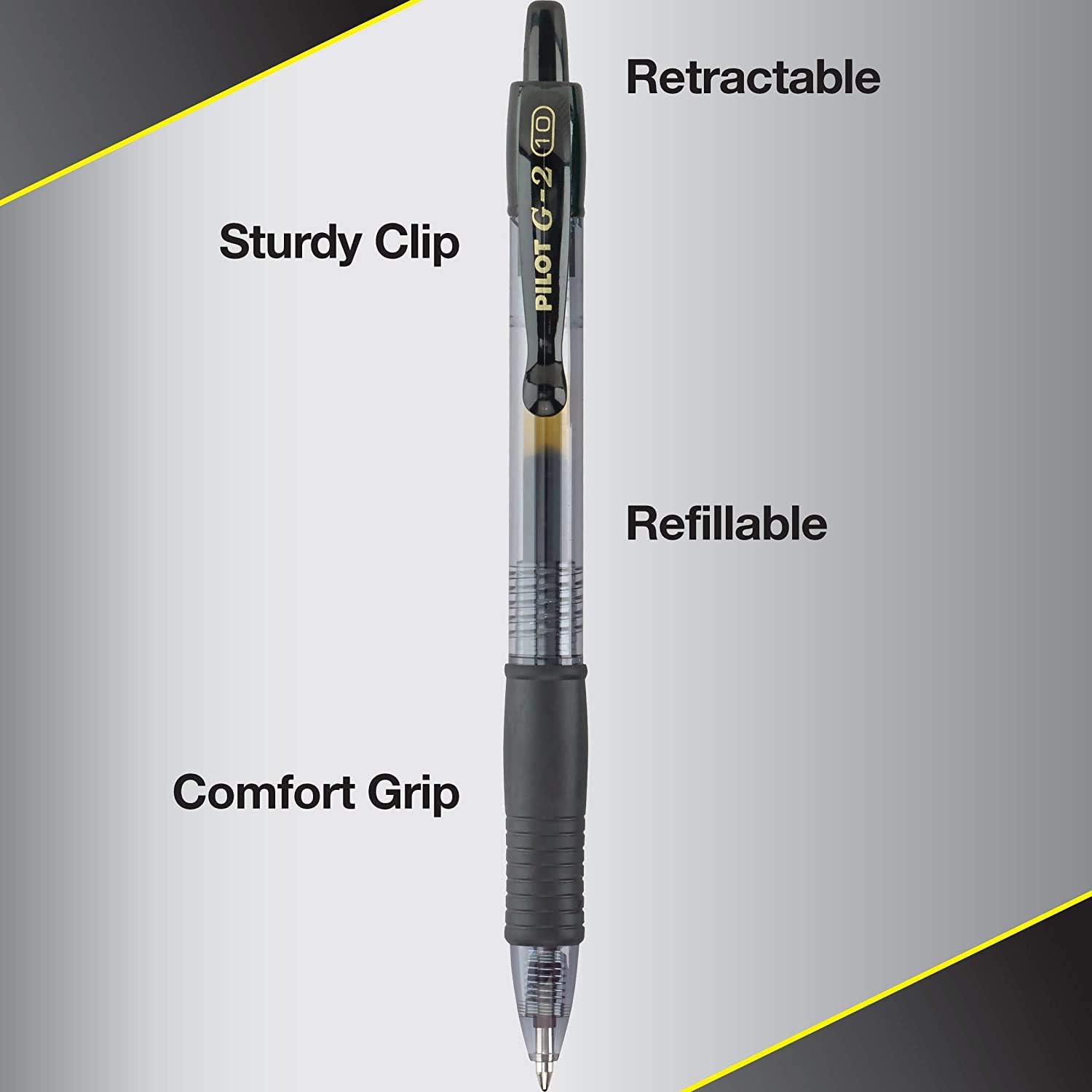 BOLÍGRAFOS PILOT G2 PREMIUM GEL 1.0MM PUNTA NEGRITA COLORES SURTIDOS PACK 36 - 2
