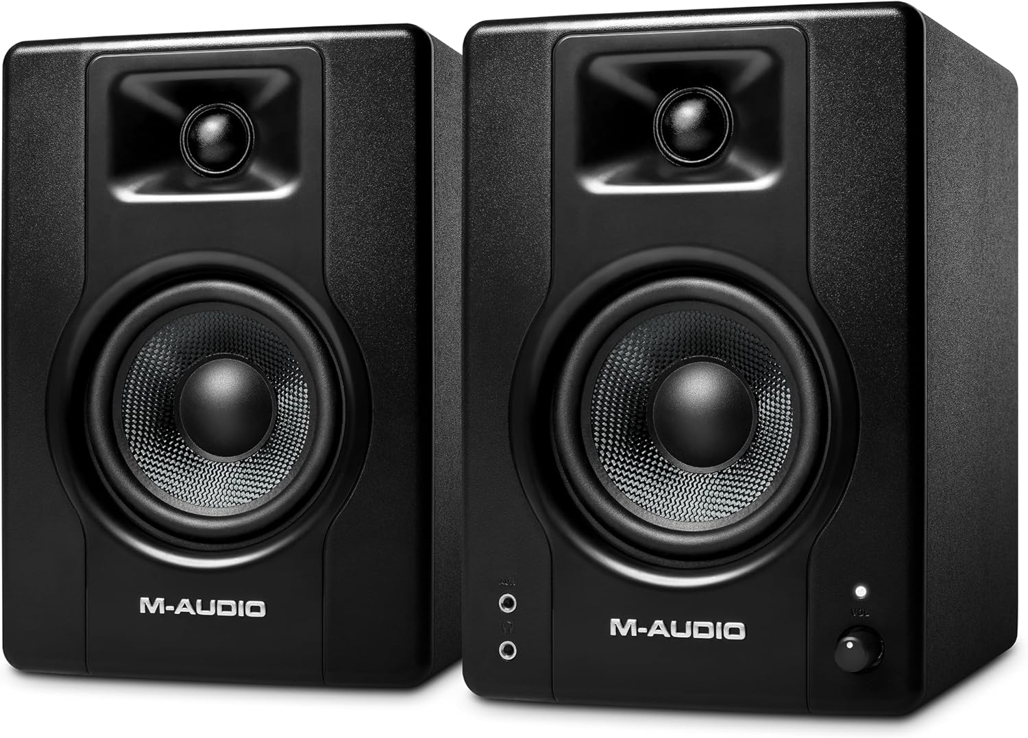 MONITOR DE ESTUDIO M-AUDIO BX4 4.5 PULGADAS PAR DE PARLANTES CON CONEXIÓN ALÁMBRICA - 1