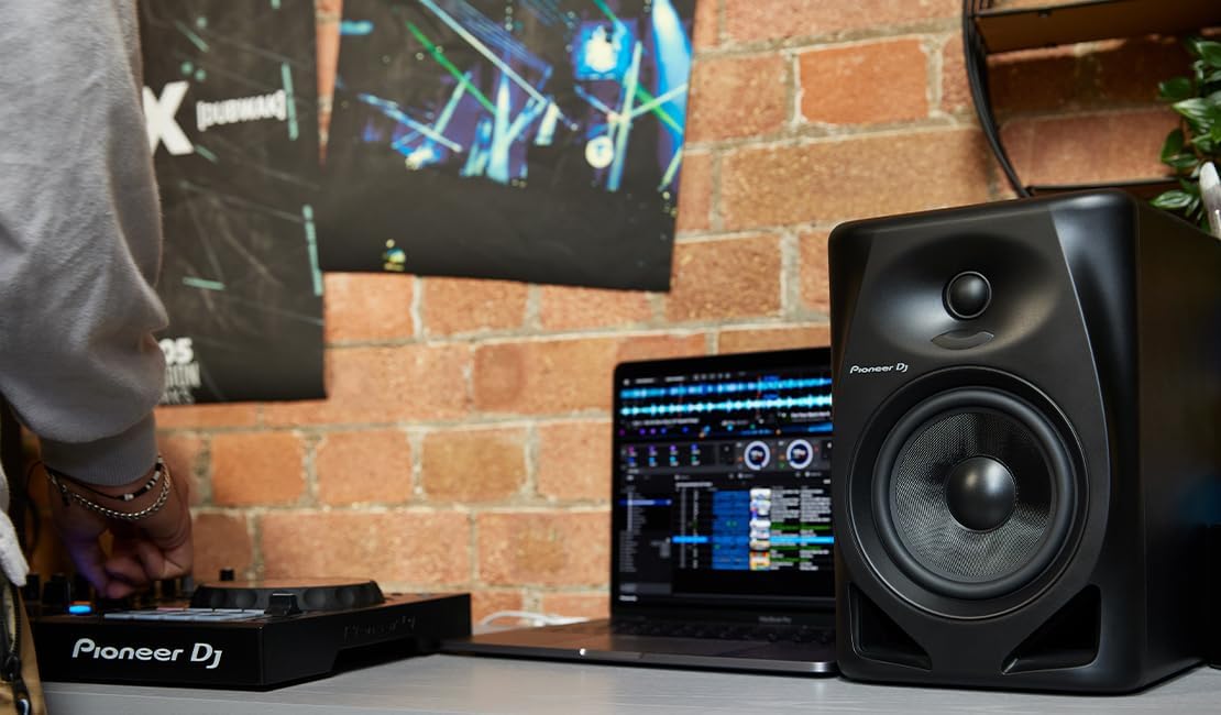 MONITOR DE ESTUDIO PIONEER DJ DM-40D 4 PULGADAS PAR NEGRO - 5