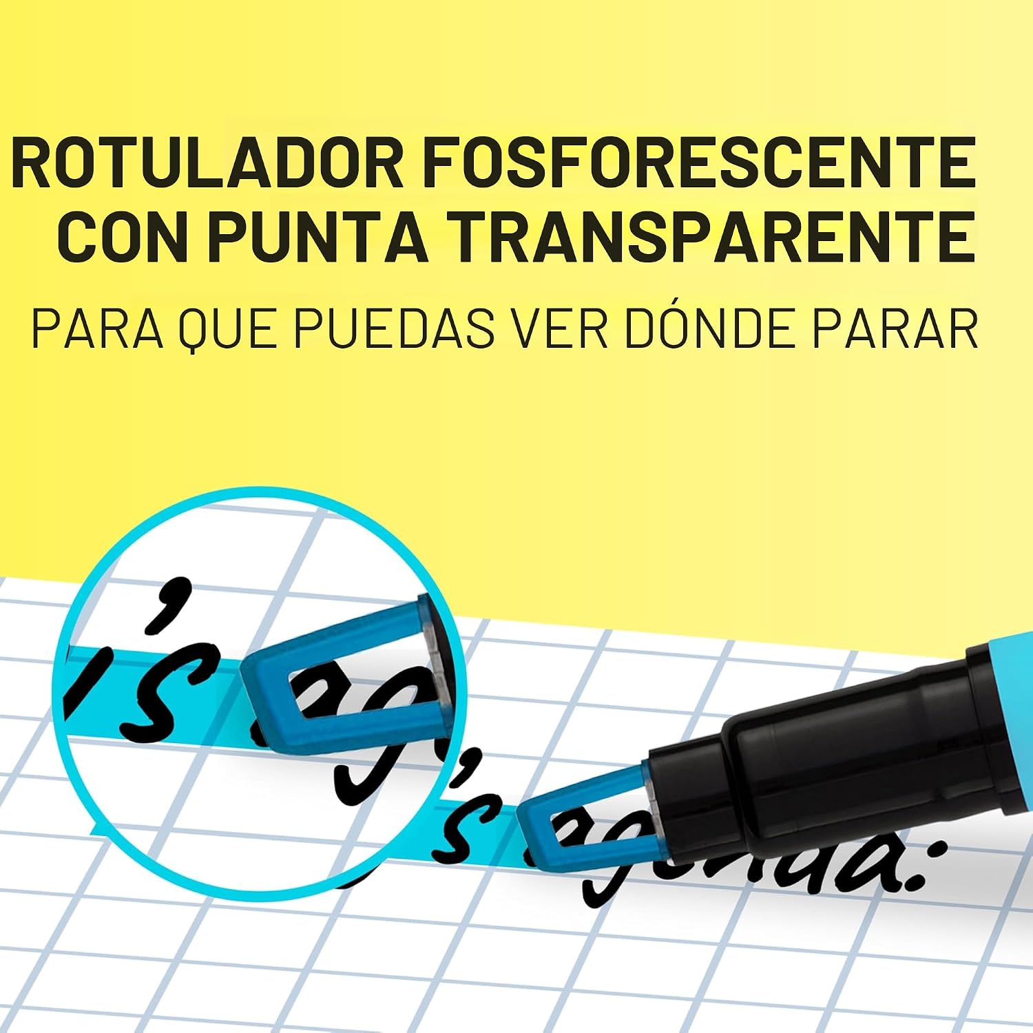 MARCADORES SHARPIE CLEAR VIEW HIGHLIGHTERS PUNTA DE CINCEL COLORES SURTIDOS 12 UNIDADES - 2