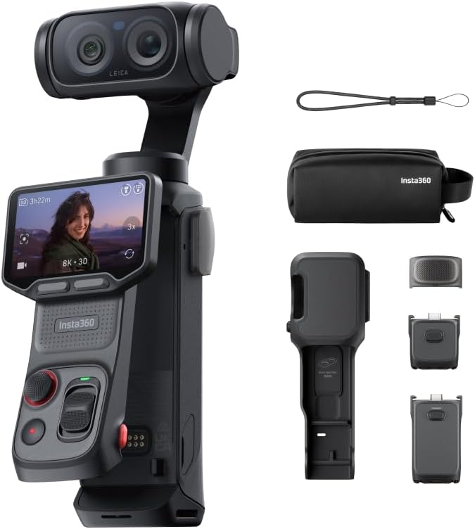 CÁMARA DE VÍDEO INSTA360 LUNA ULTRA ENDURANCE BUNDLE 8K CON ZOOM 15× - 1