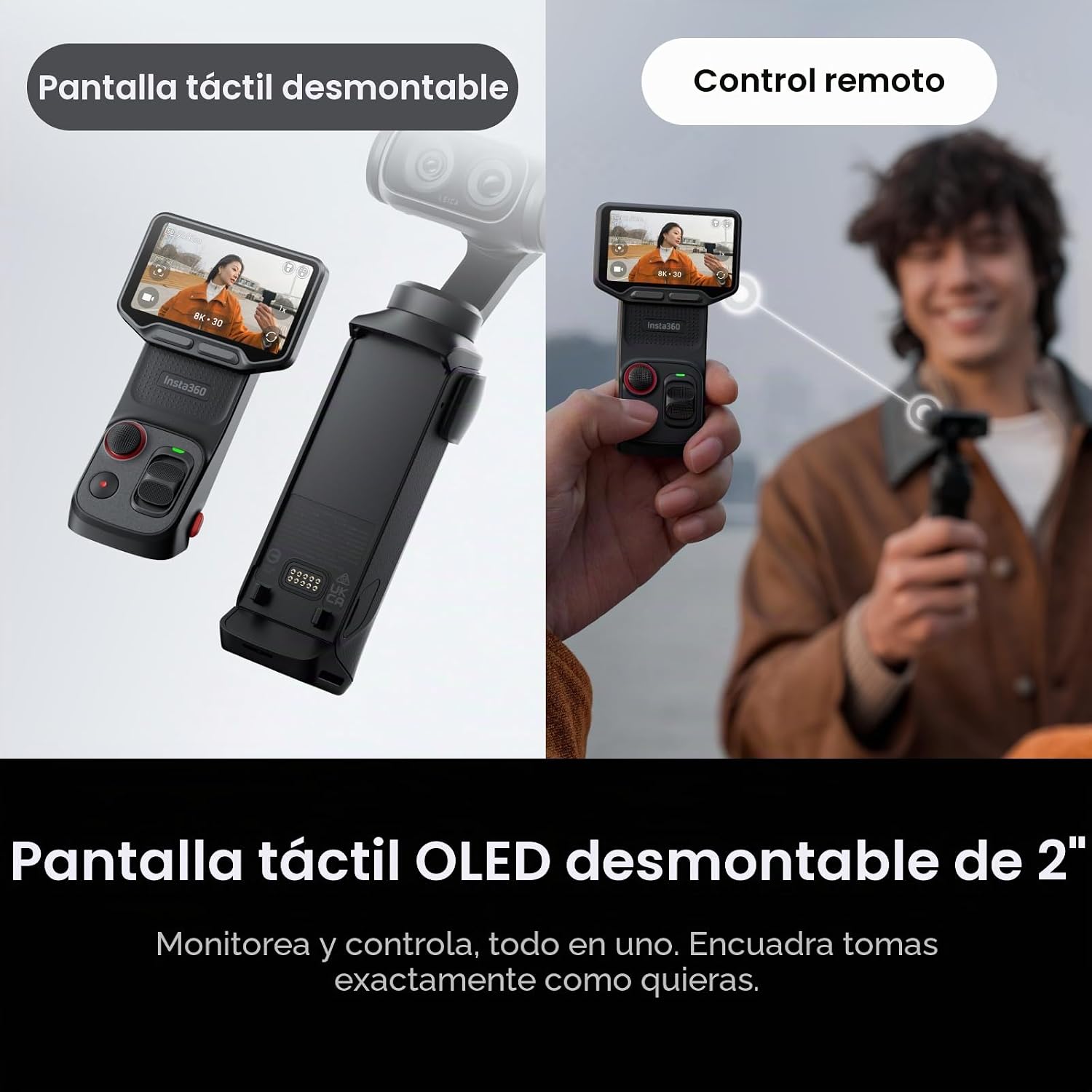 CÁMARA DE VÍDEO INSTA360 LUNA ULTRA ENDURANCE BUNDLE 8K CON ZOOM 15× - 5