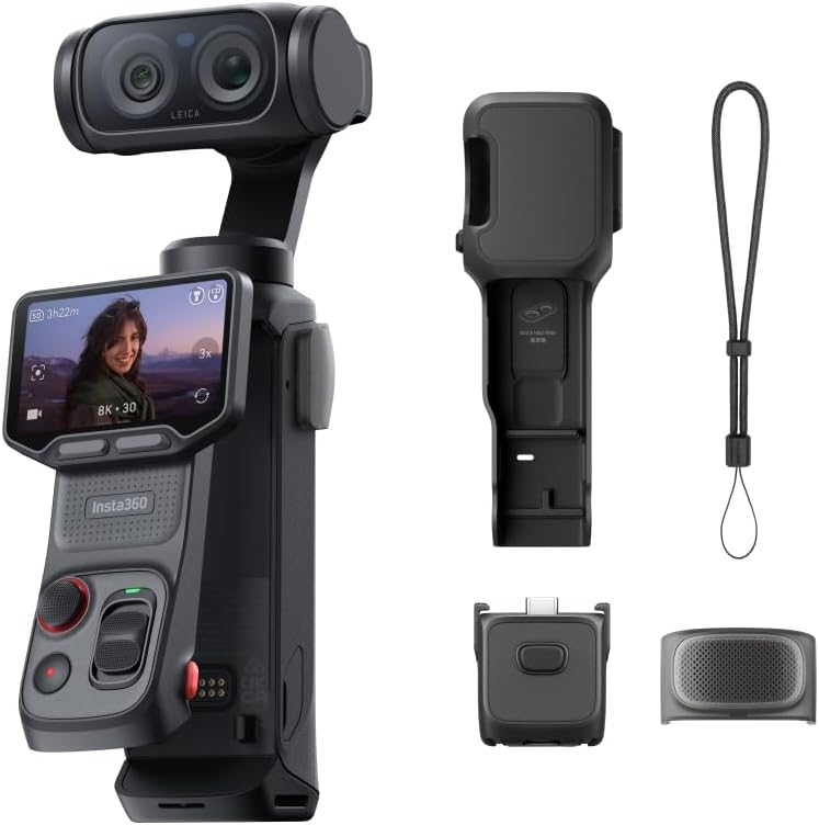 CÁMARA DE VÍDEO INSTA360 LUNA ULTRA 8K CON LENTES LEICA DUALES - 1