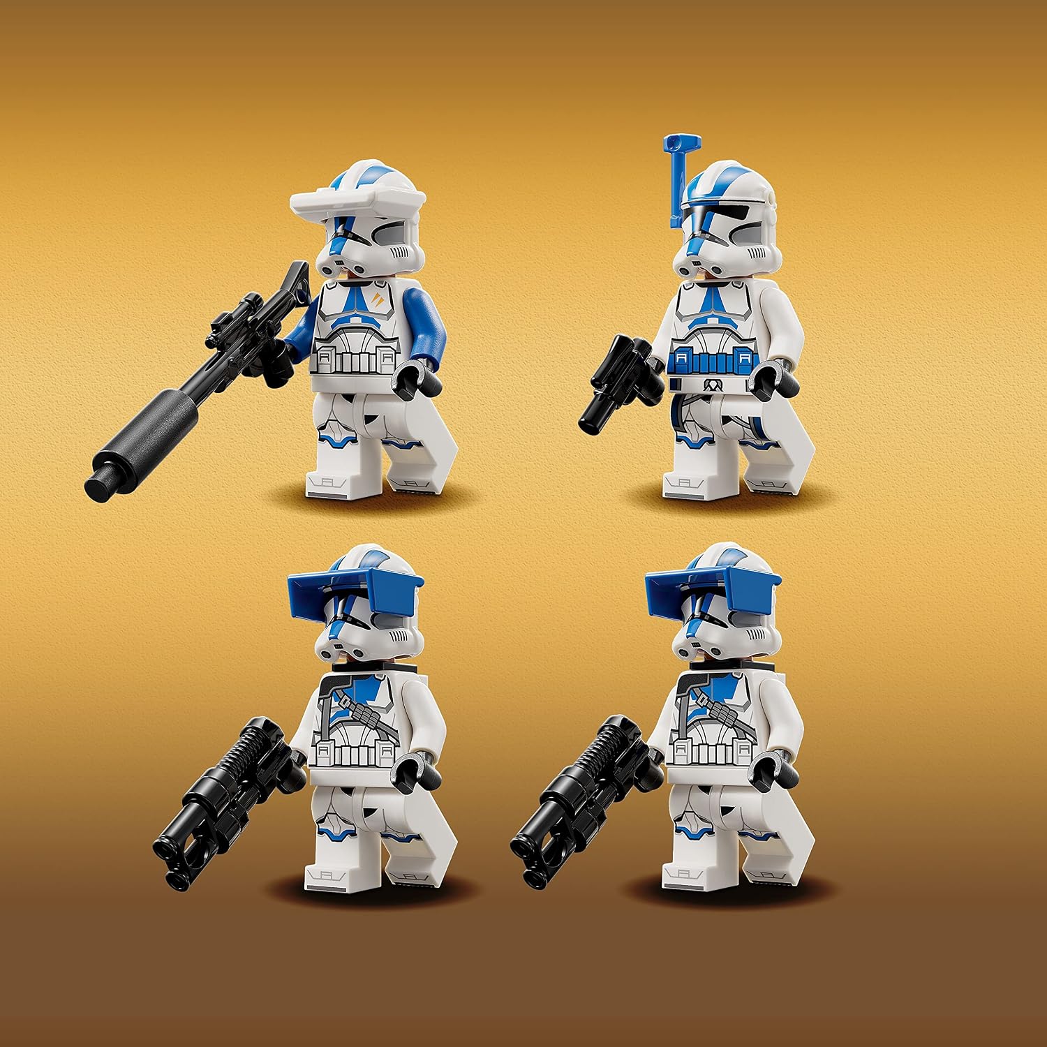 LEGO STAR WARS 501ST CLONE TROOPERS BATTLE PACK 75345 - 4