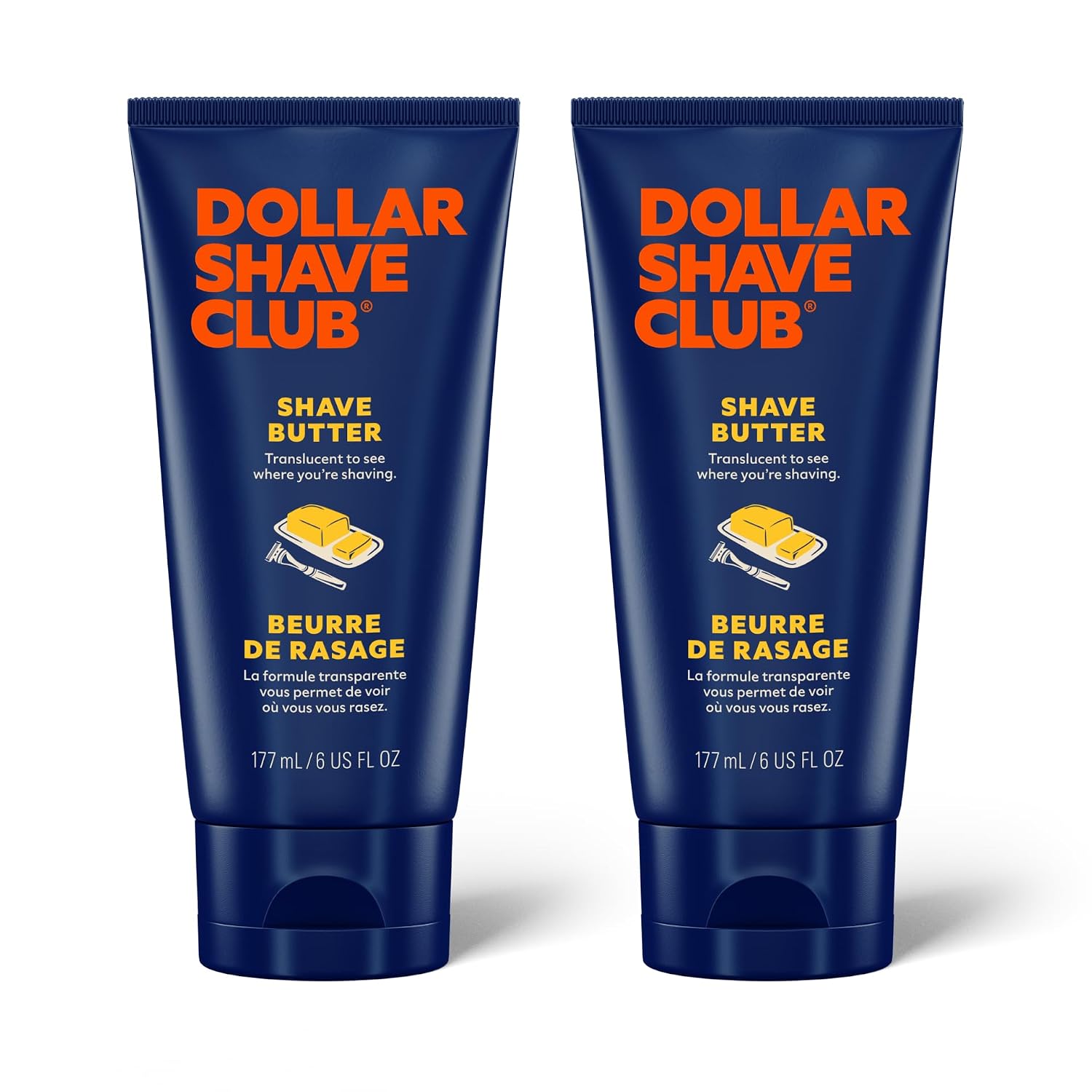 CREMA DE AFEITAR DOLLAR SHAVE CLUB SHAVE BUTTER 6 OZ PACK X2 - 1