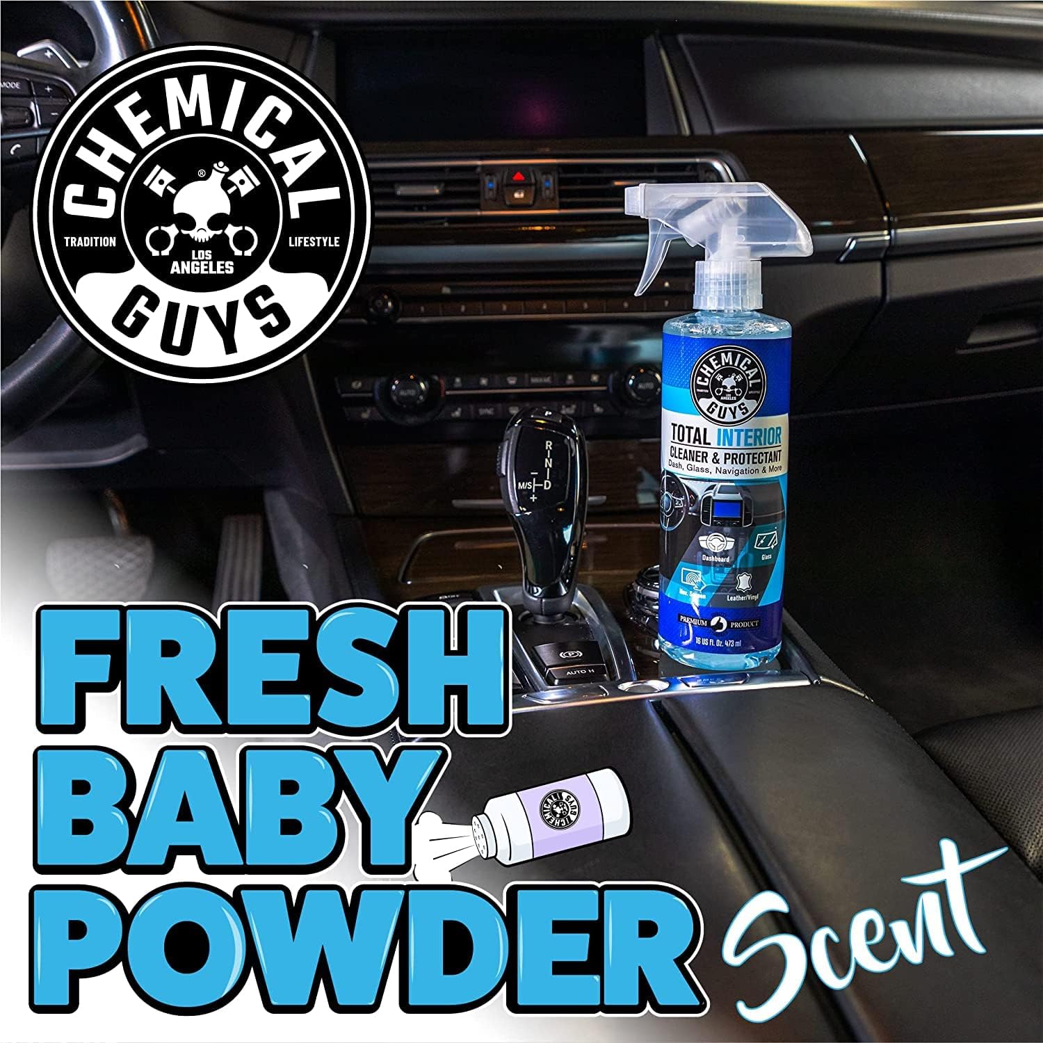 LIMPIADOR Y PROTECTOR DE INTERIORES CHEMICAL GUYS TOTAL INTERIOR CLEANER Y PROTECTANT 64 OZ - 5