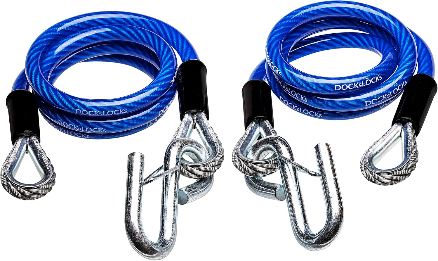 CABLE DE SEGURIDAD PARA REMOLQUE DOCKSLOCKS 48 PULGADAS 3500 LBS - 1