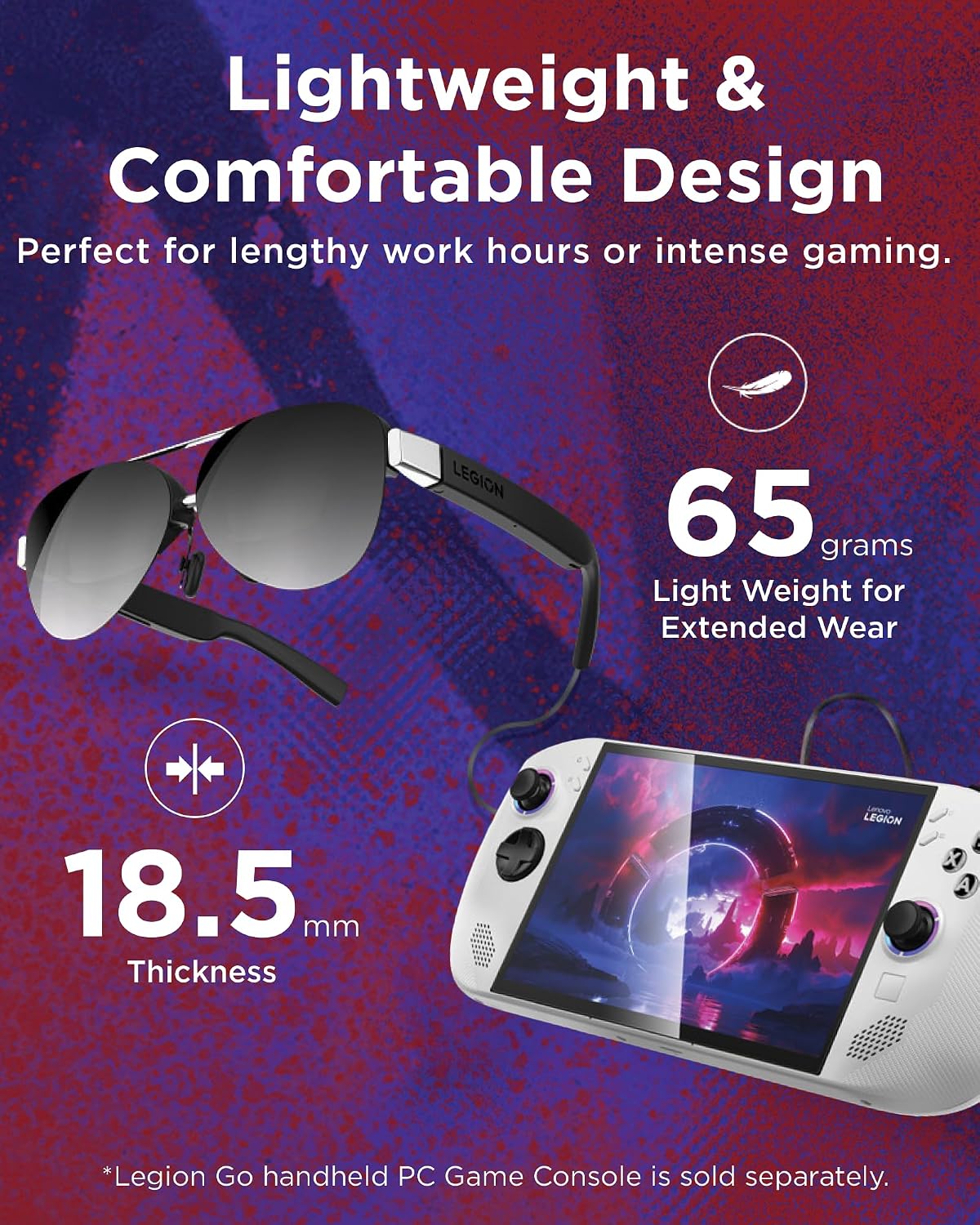 LENTES LENOVO LEGION GLASSES GEN 2 MICRO-OLED PARA GAMING - 5