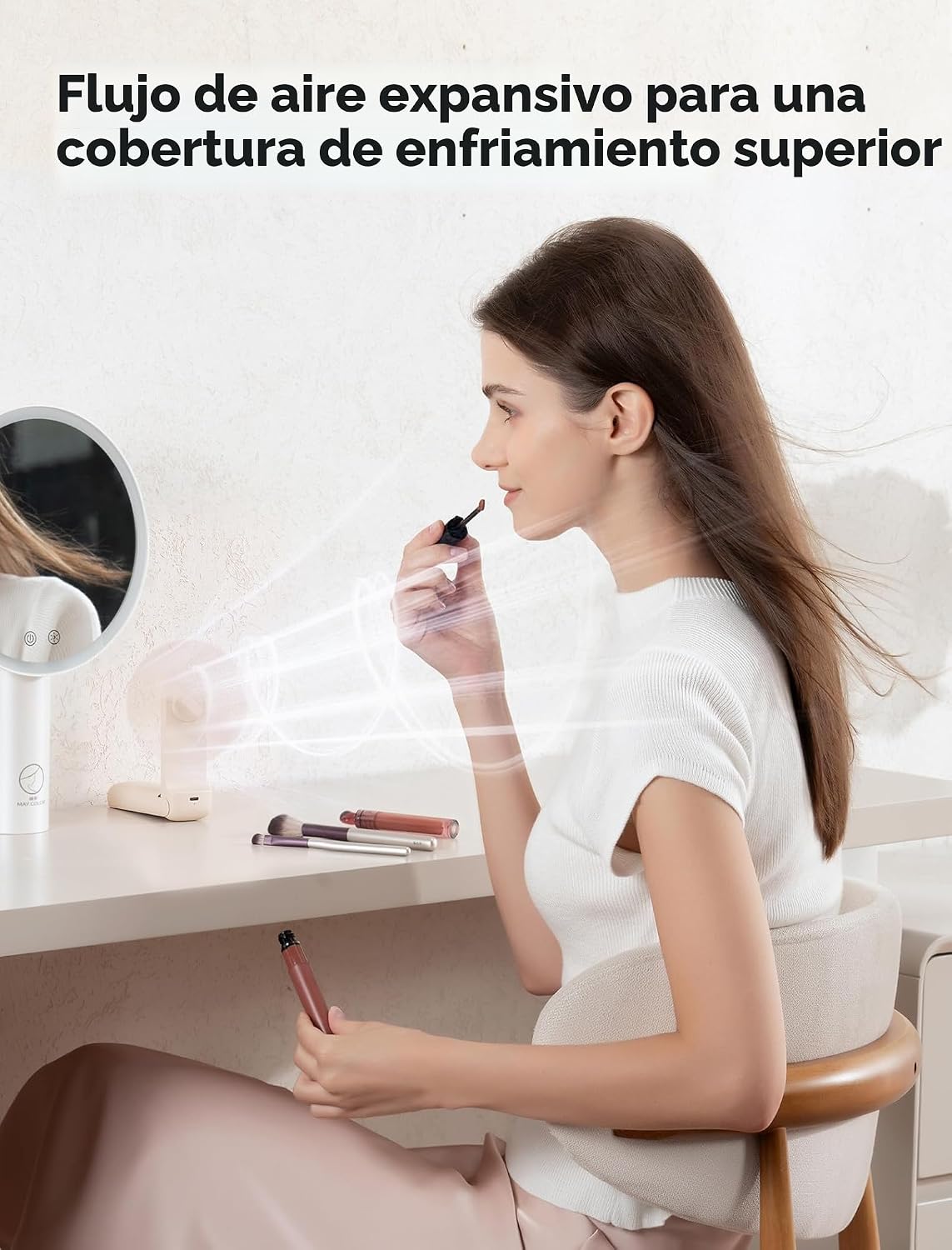 VENTILADOR PORTÁTIL AECOOLY SLIM USB RECARGABLE - 5