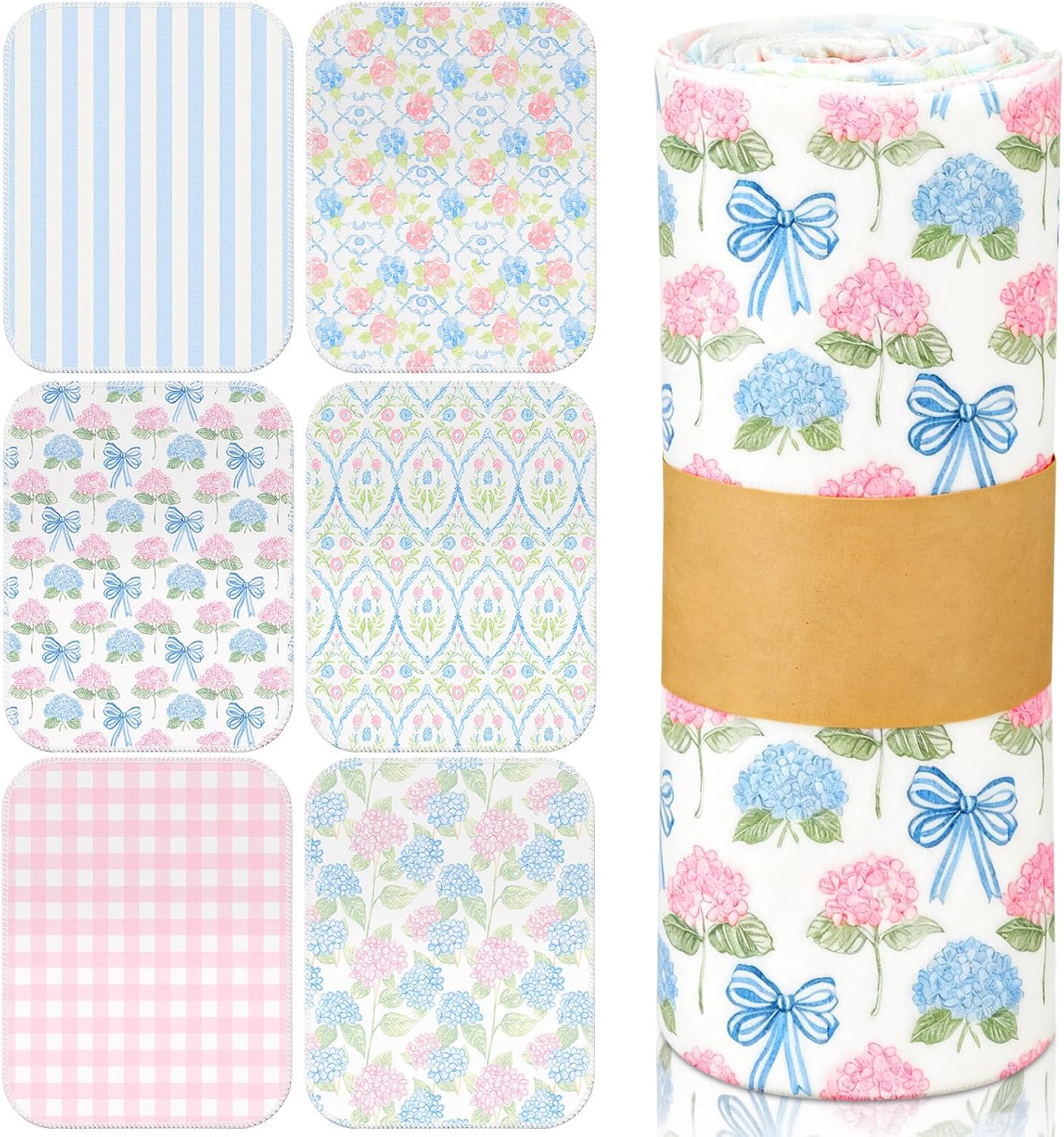 PAÑOS DE COCINA NOVEREAD ALGODÓN 36 PIEZAS COLORES PASTEL - 1