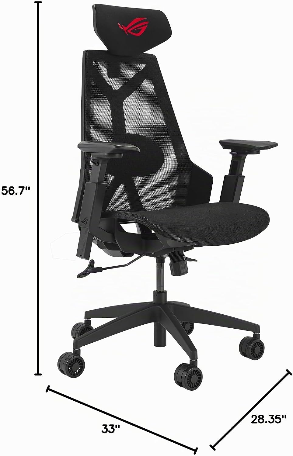 SILLA DE OFICINA ASUS ROG DESTRIER CORE ERGO GAMING CHAIR - 2