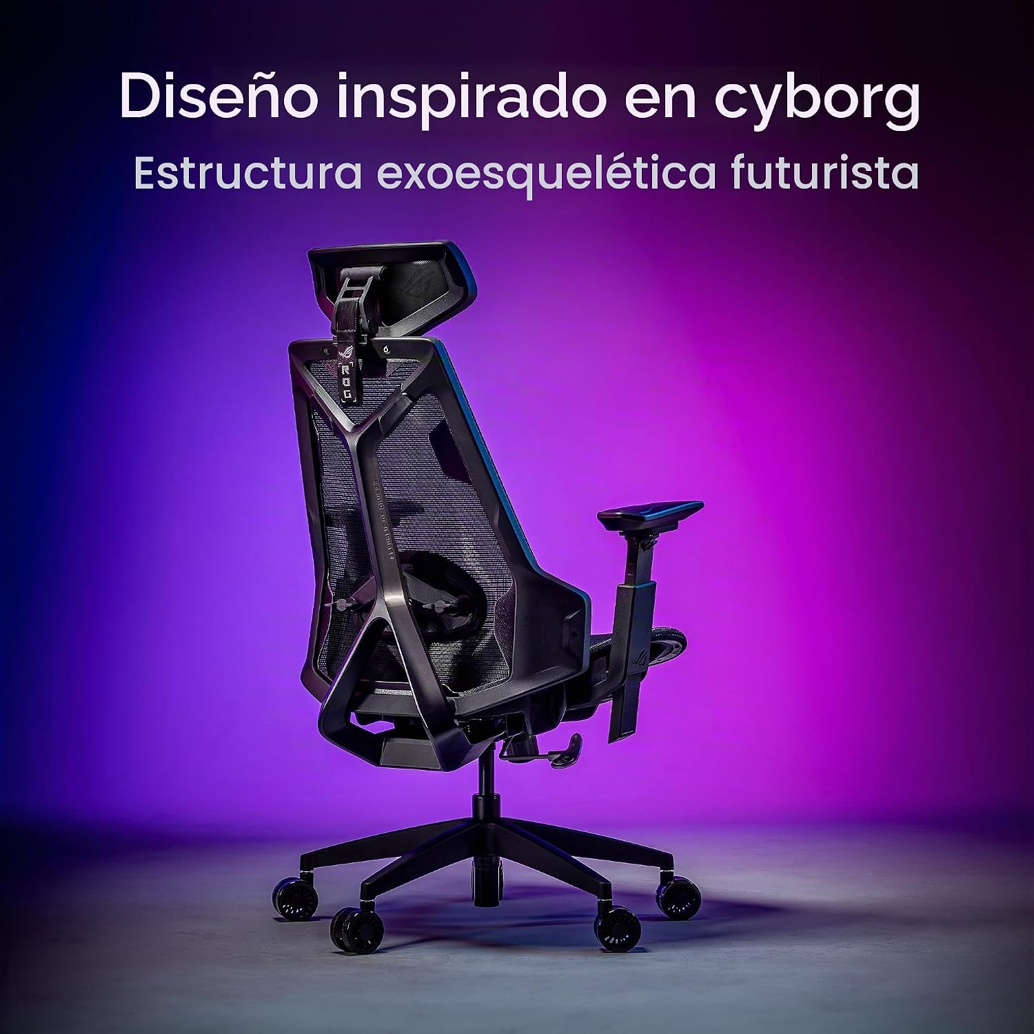 SILLA DE OFICINA ASUS ROG DESTRIER CORE ERGO GAMING CHAIR - 3