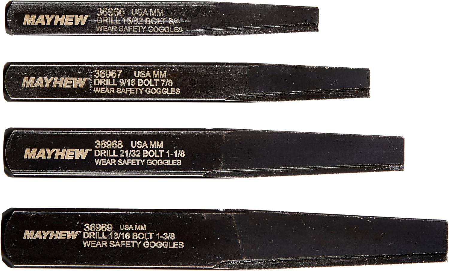 JUEGO EXTRACTOR DE TORNILLOS MAYHEW PRO 37331 4 PIEZAS - 1