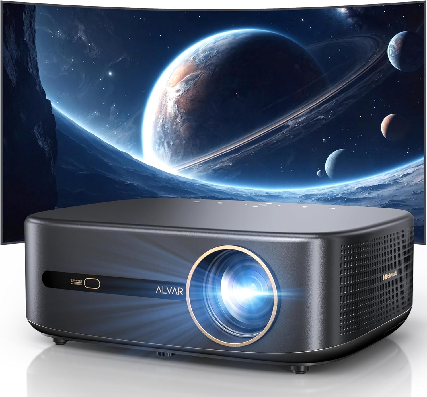PROYECTOR ALVAR 4K CON WIFI Y BLUETOOTH 2500 ANSI - 1