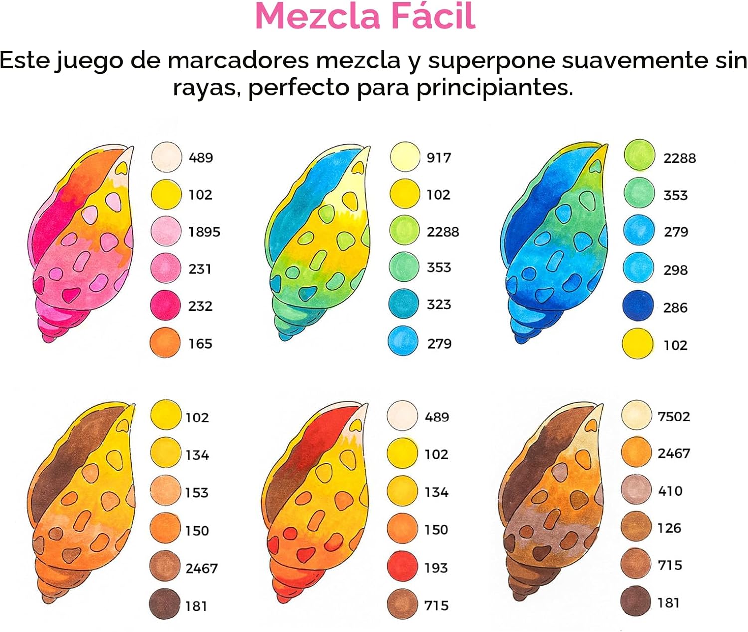 MARCADORES A BASE DE ALCOHOL OHUHU FINE Y CHISEL 96 COLORES PARA PRINCIPIANTES Y ADULTOS - 4