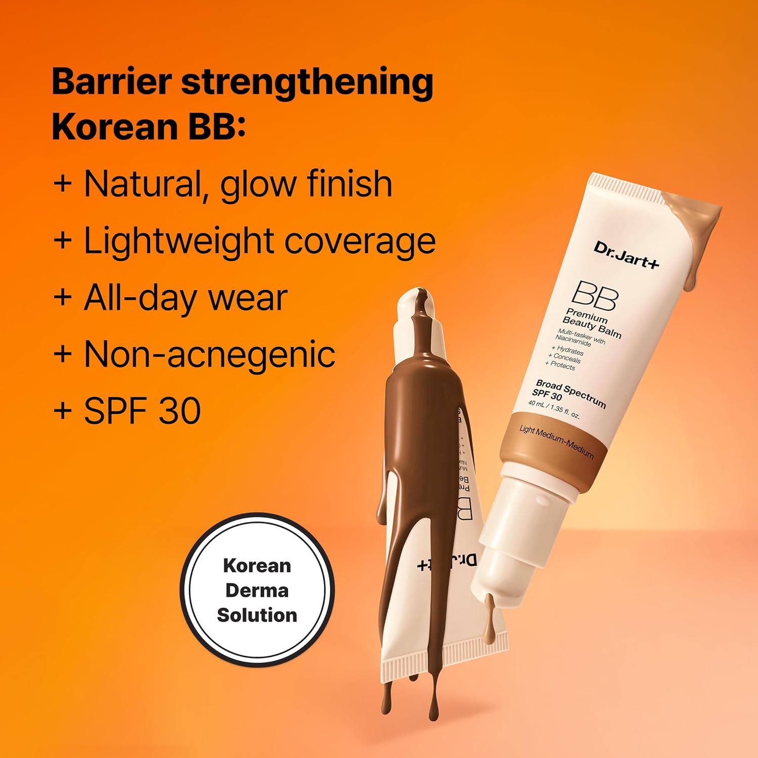 BB CREAM DR.JART+ PREMIUM BEAUTY BALM CON SPF 30 Y NIACINAMIDA - 3