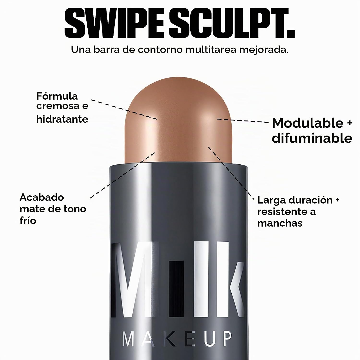 CORRECTOR MILK MAKEUP QUICK SCULPT CREAMY MATTE CONTOUR STICK - 2