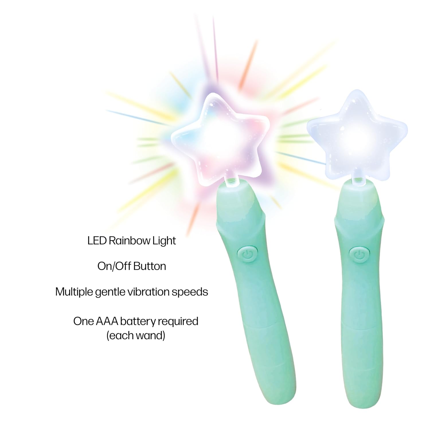 BACINICA POTTYFRIEND POTTY TRAINING SENSORY CALMING WANDS VERDE - 2
