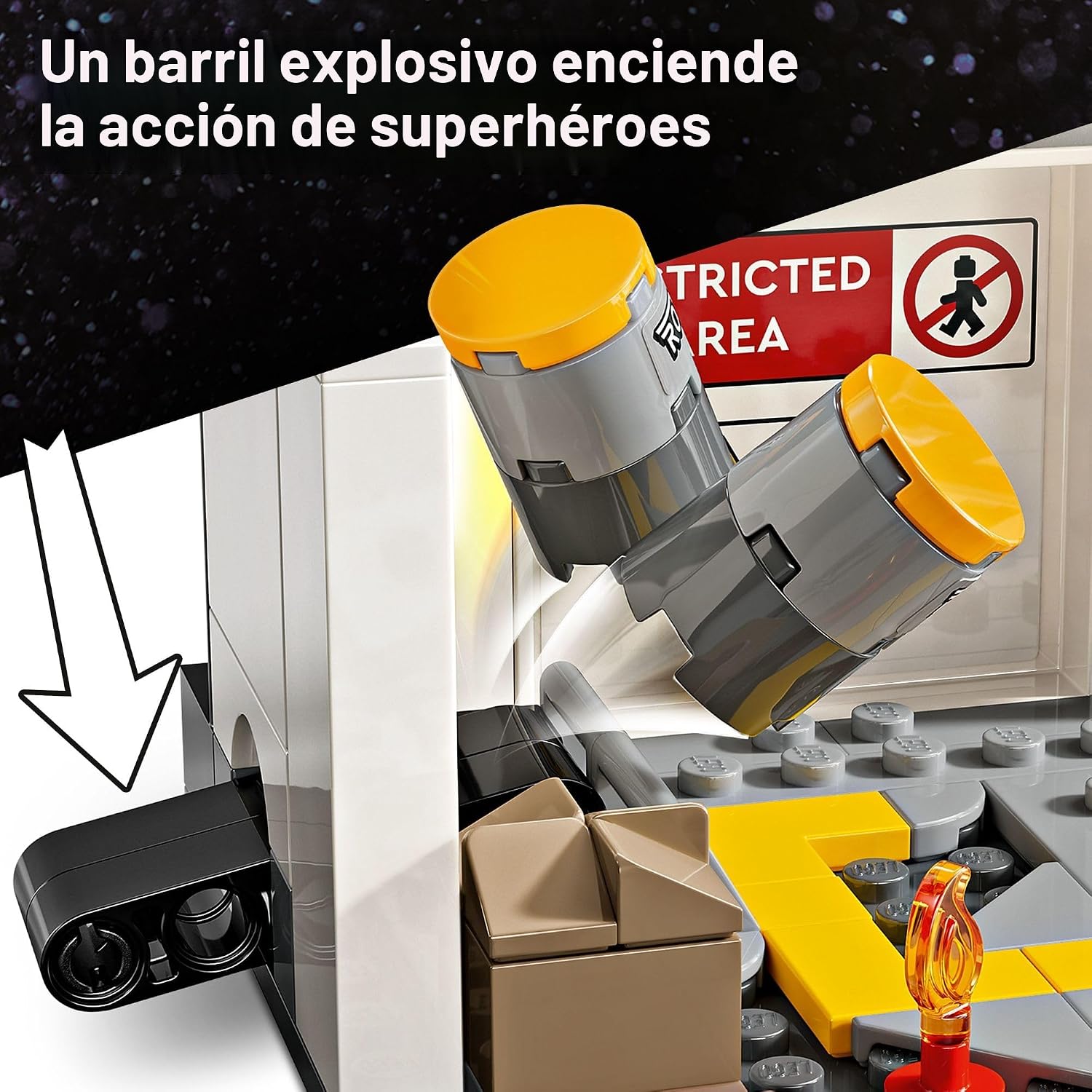 LEGO MARVEL CAPITÁN AMÉRICA GUERRA CIVIL SET DE CONSTRUCCIÓN 76314 - 3