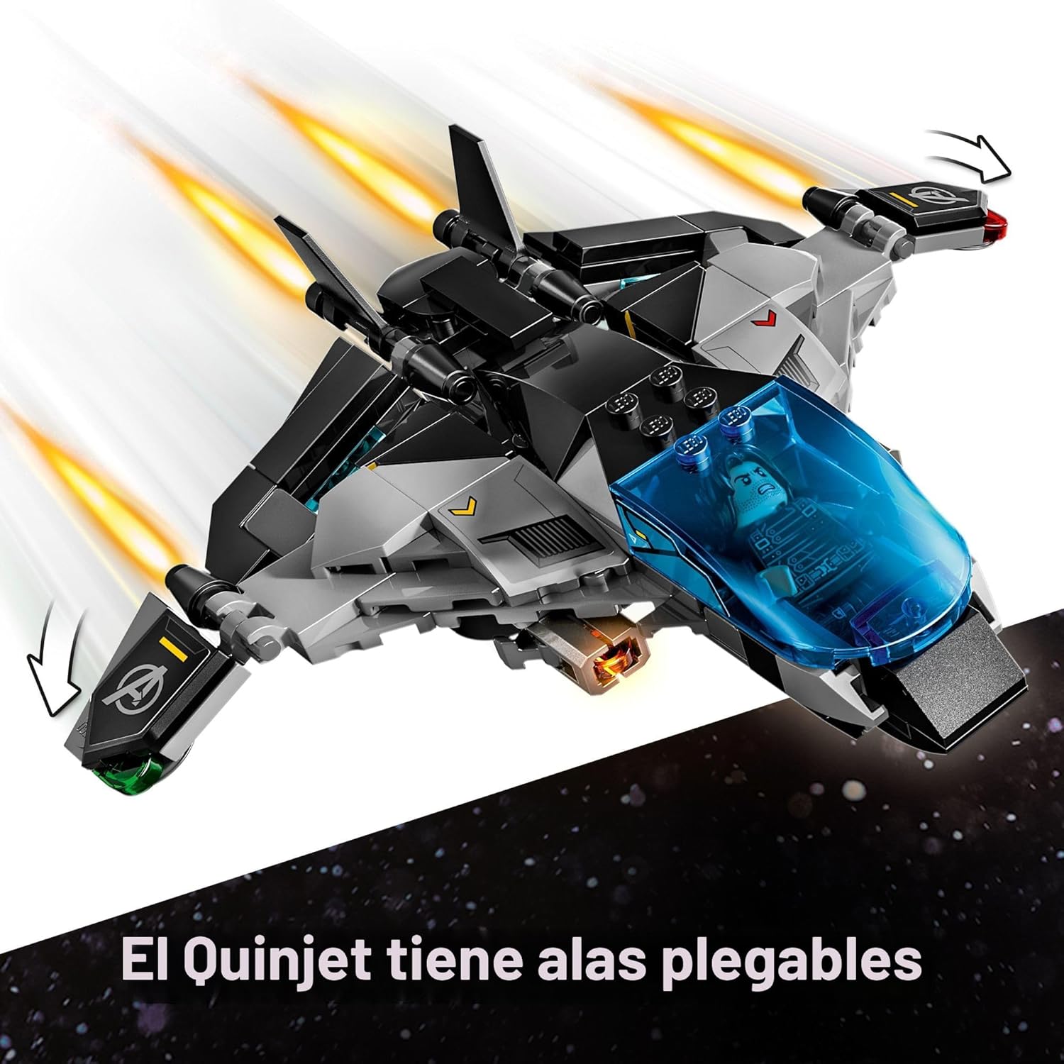 LEGO MARVEL CAPITÁN AMÉRICA GUERRA CIVIL SET DE CONSTRUCCIÓN 76314 - 5
