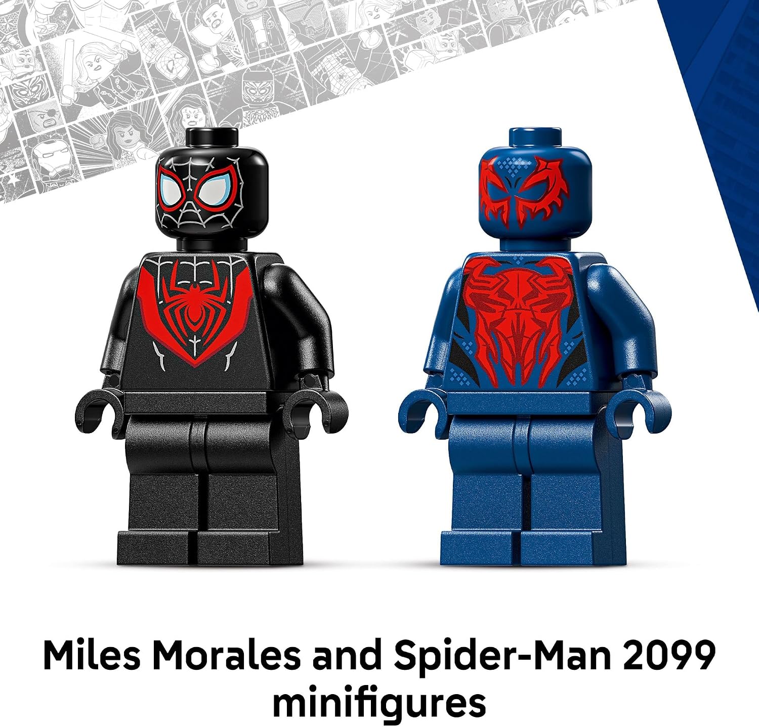SET DE CONSTRUCCIÓN LEGO MARVEL MILES MORALES MECH VS. SPIDER-MAN 2099 76337 - 5