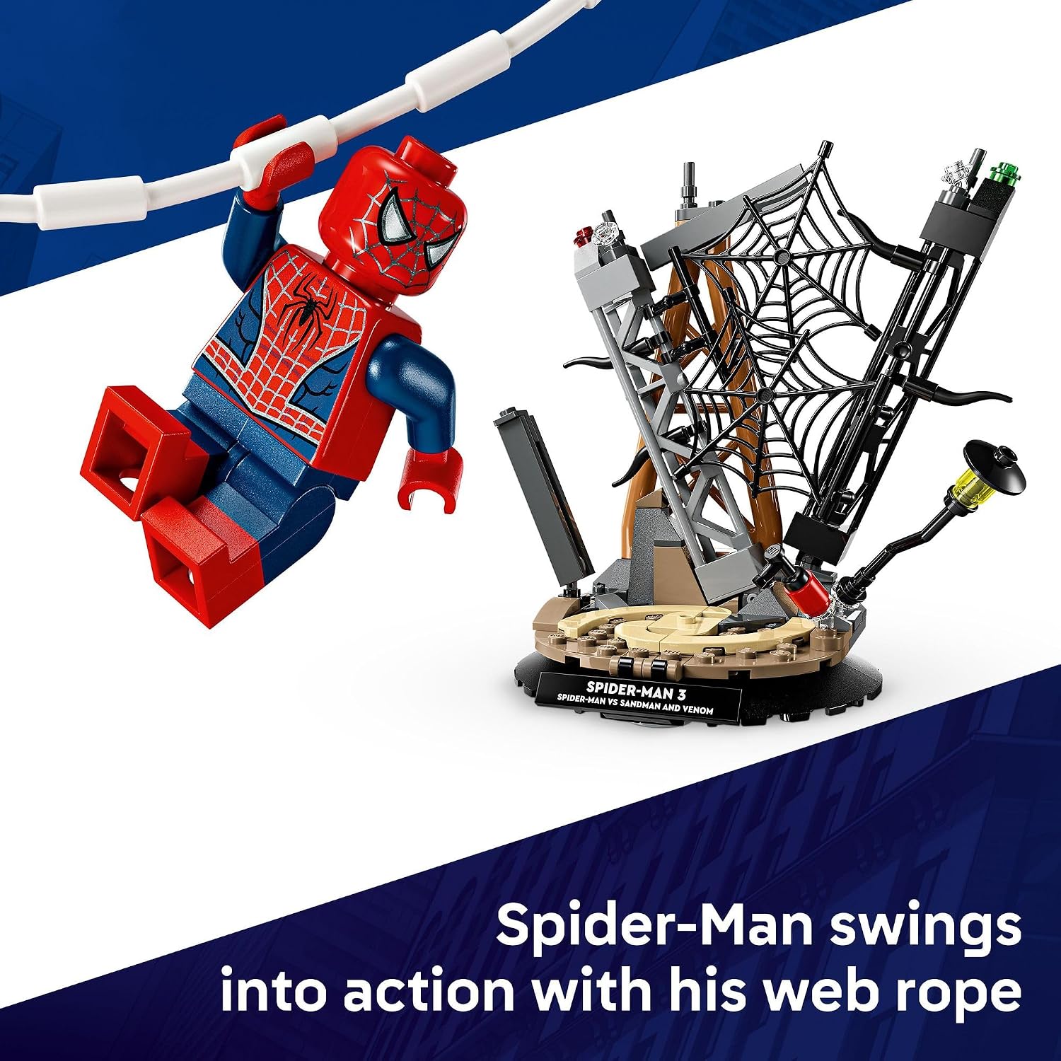 SET DE CONSTRUCCIÓN LEGO MARVEL EPIC BATTLE SPIDER-MAN VS. SANDMAN 76334 - 4