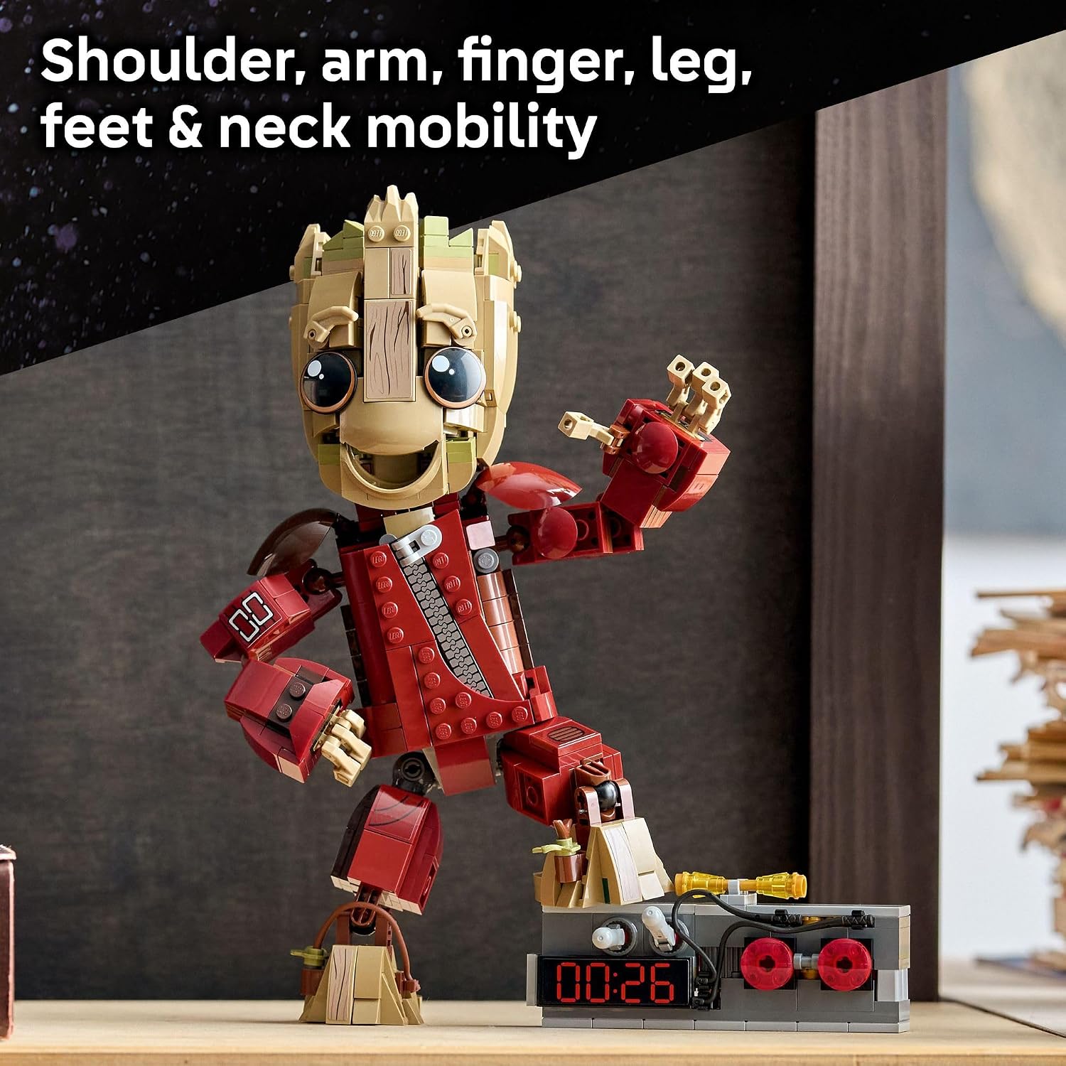 SET DE CONSTRUCCIÓN LEGO MARVEL GROOT CON TRAJE RAVAGER 76341 - 3