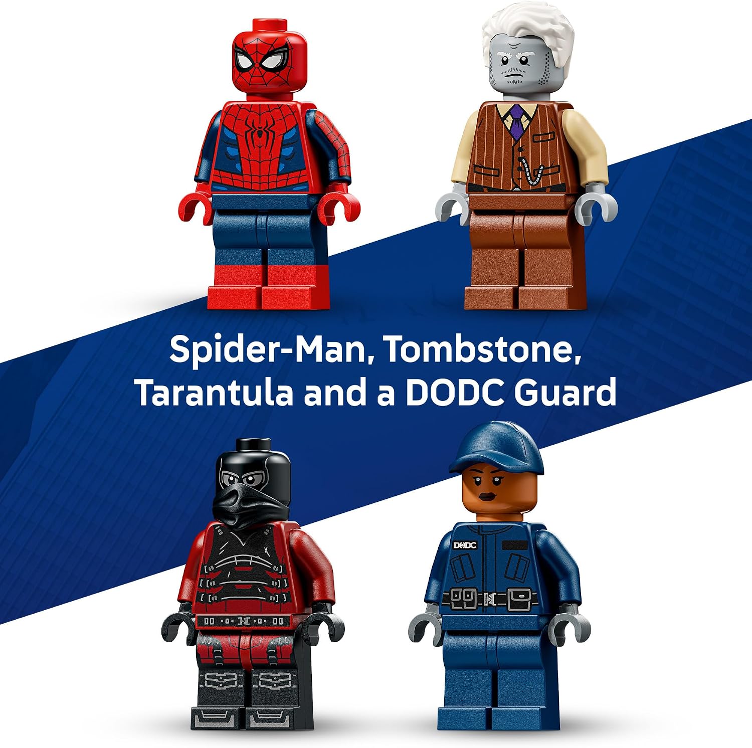 SET DE CONSTRUCCIÓN LEGO MARVEL SPIDER-MAN PERSECUCIÓN DEL TRANSPORTE PENITENCIARIO 76349 - 5