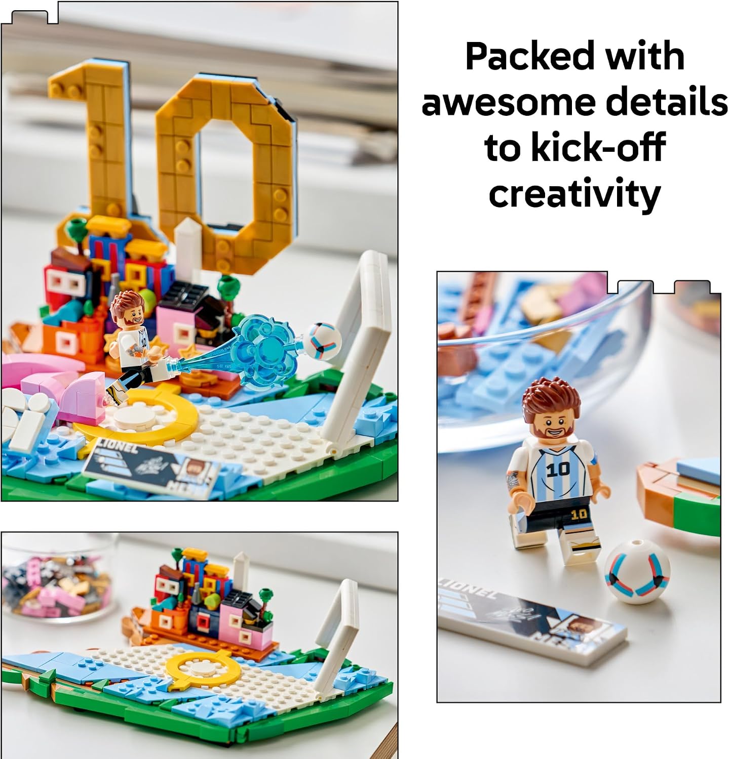 LEGO EDITIONS LIONEL MESSI COLLECTOR'S SET 66818 - 4