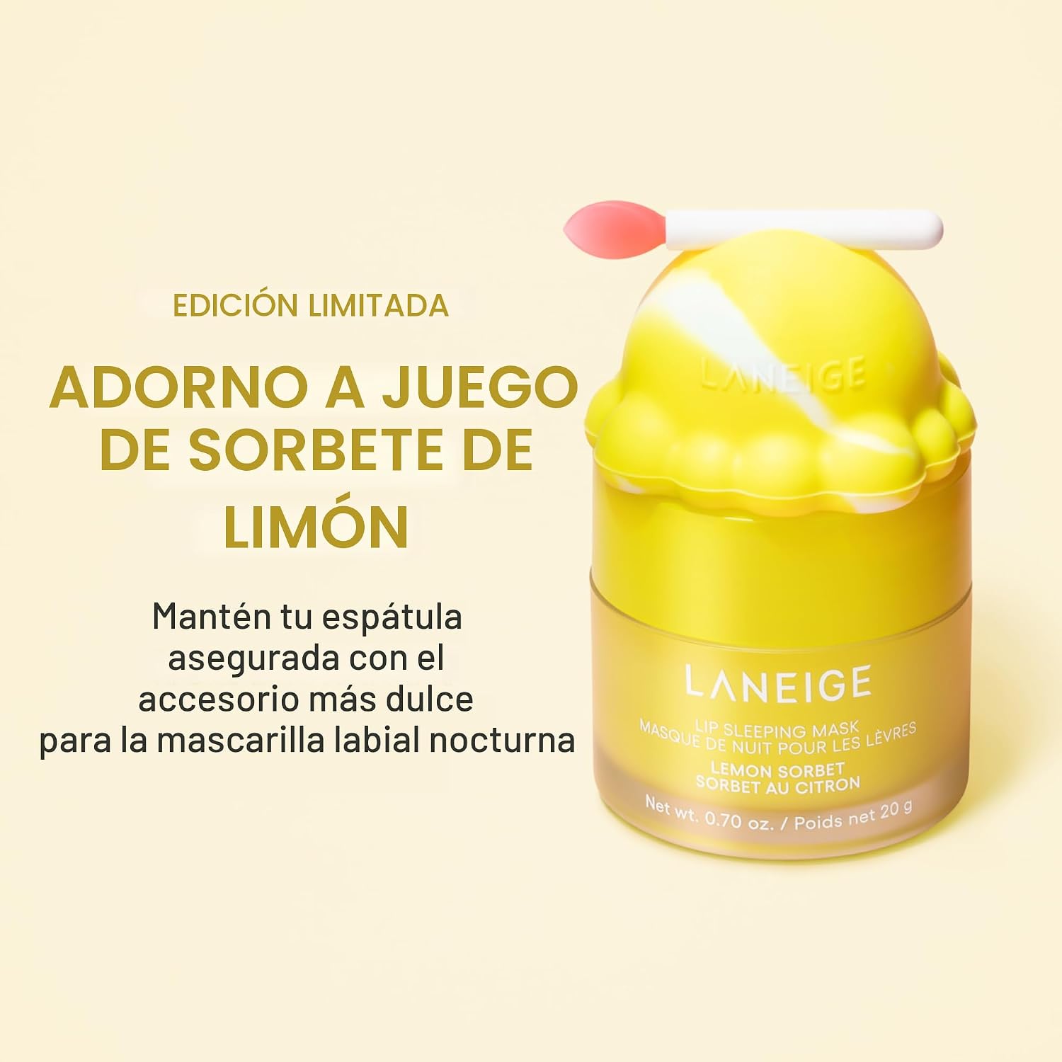 MASCARILLA DE LABIOS LANEIGE LIP SLEEPING MASK TRATAMIENTO NOCTURNO - 3
