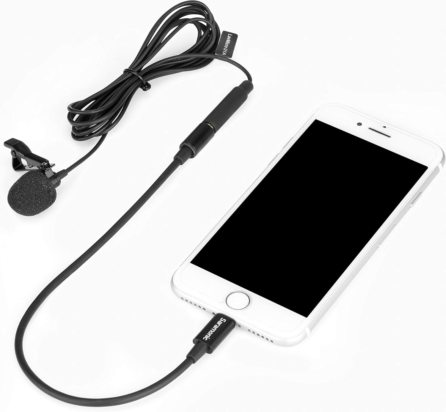 MICRÓFONO LAVALIER SARAMONIC LAVMICRO U1A CON CONECTOR LIGHTNING PARA IPHONE E IPAD - 3