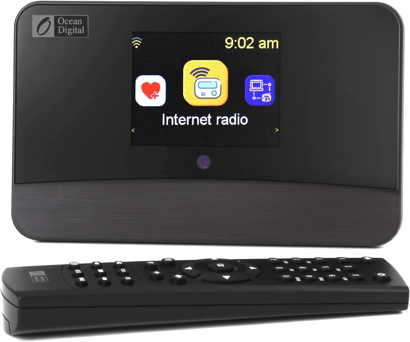 RADIO INTERNET OCEAN DIGITAL WR-03M CON BLUETOOTH, FM, WI-FI Y SALIDA ÓPTICA - 1