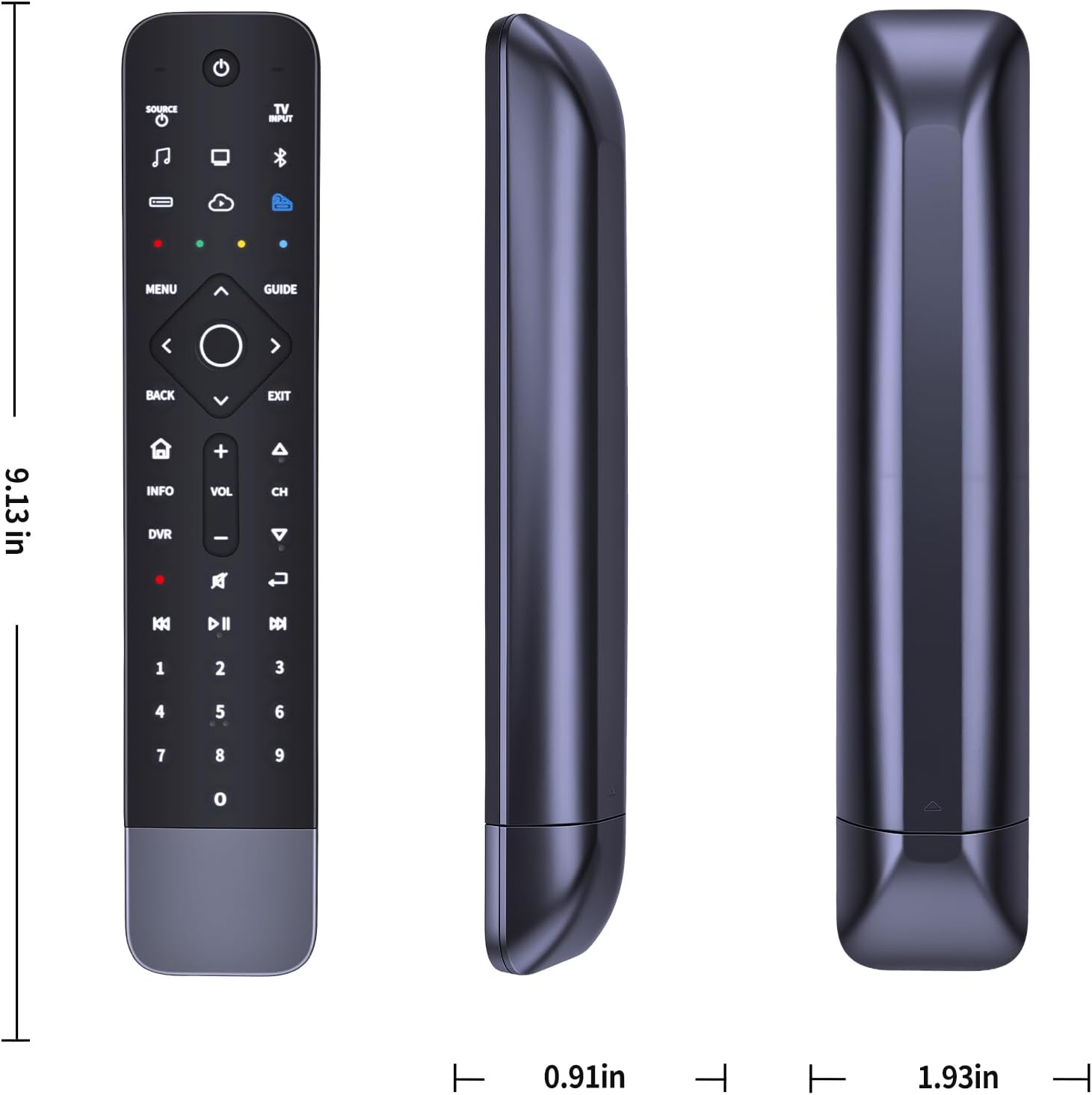 CONTROL REMOTO DE REEMPLAZO PARA BOSE SOUNDBAR 500 Y 700 CON RETROILUMINACIÓN - 3