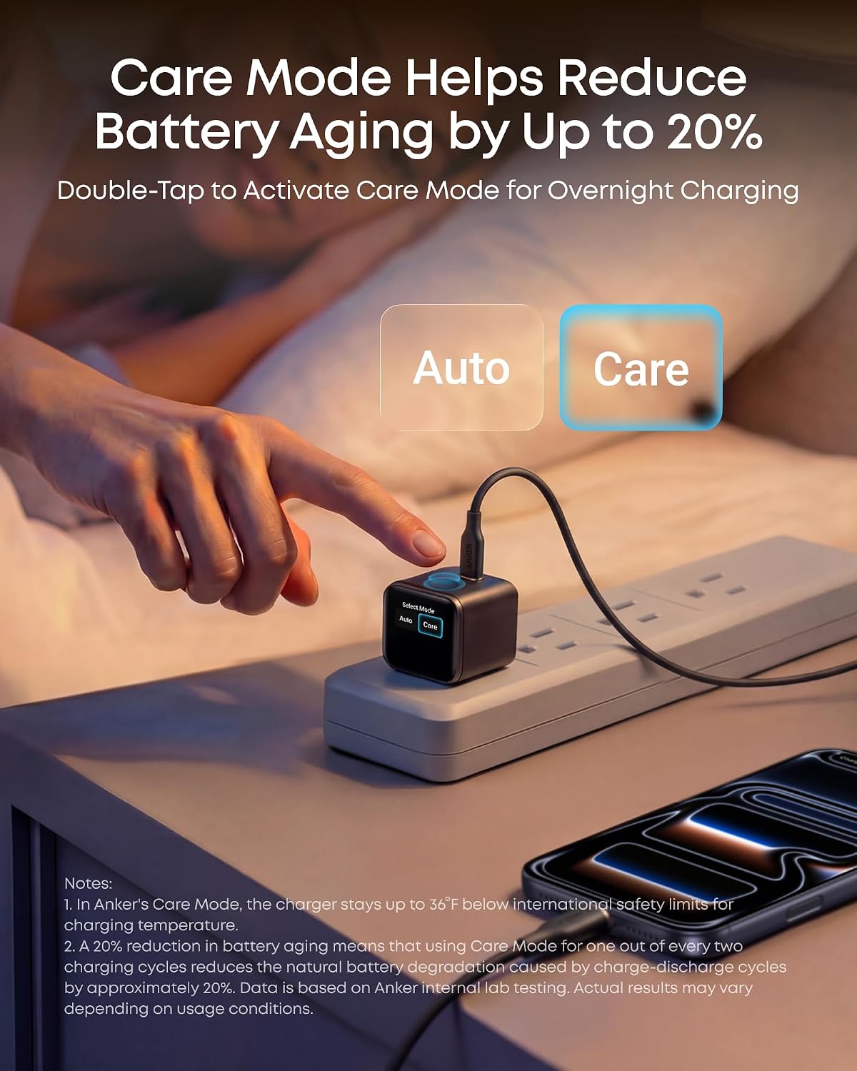 CARGADOR ANKER NANO SMART DISPLAY 45W USB-C PARA IPHONE 17 - 4
