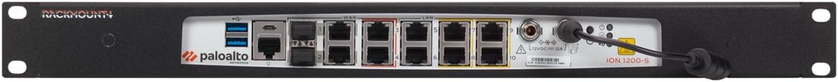 KIT DE MONTAJE EN RACK RACKMOUNT.IT RM-PA-T12 PARA FIREWALLS PALO ALTO NETWORKS PA-410, PA-415 Y PA-415-5G, 1U, ACERO NEGRO - 2
